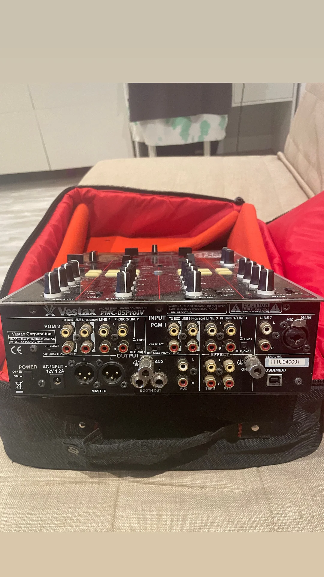 Dj пульт Vestax Pmc 05 pro - миниатюра 3