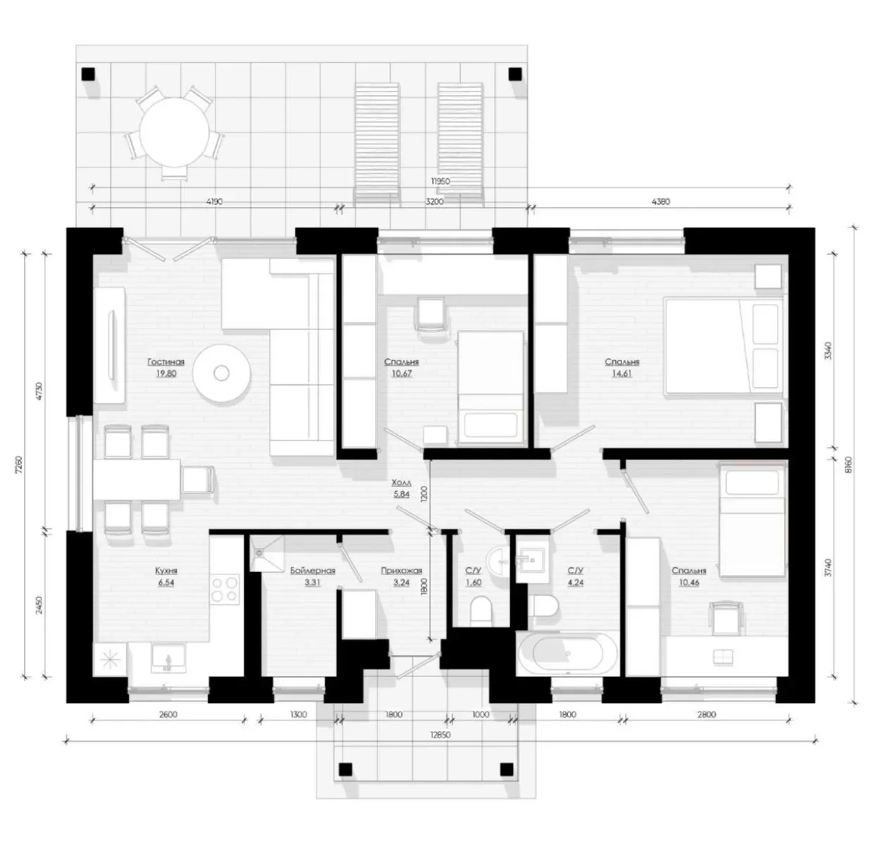 Проект дома "Ясень" - миниатюра 8