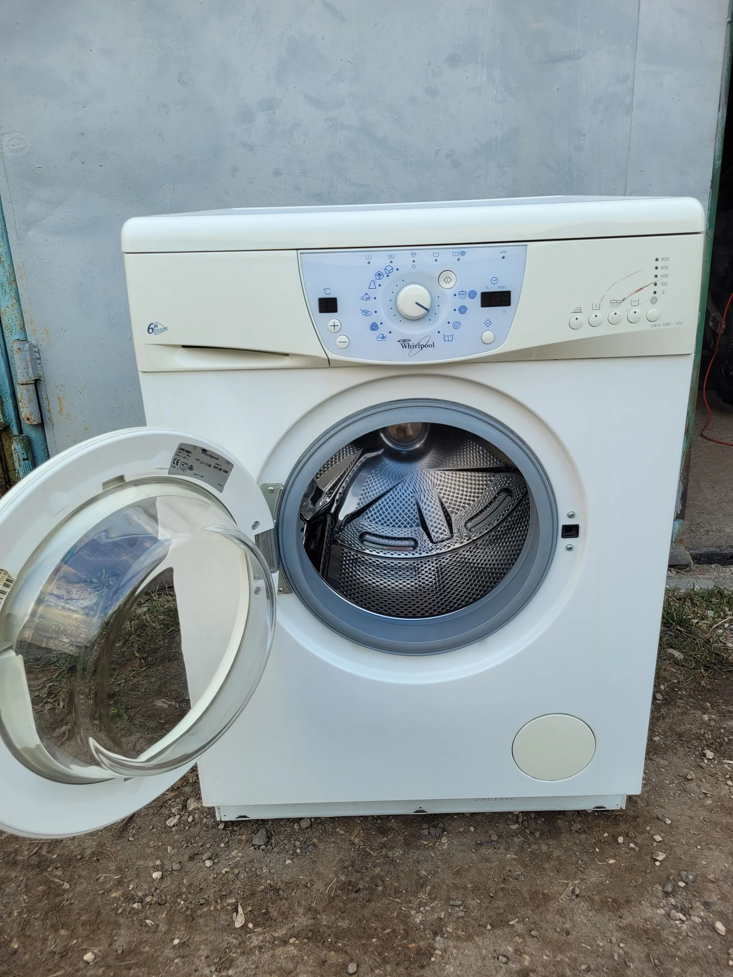Стиральная машина Whirlpool awm8085 6kr - миниатюра 6
