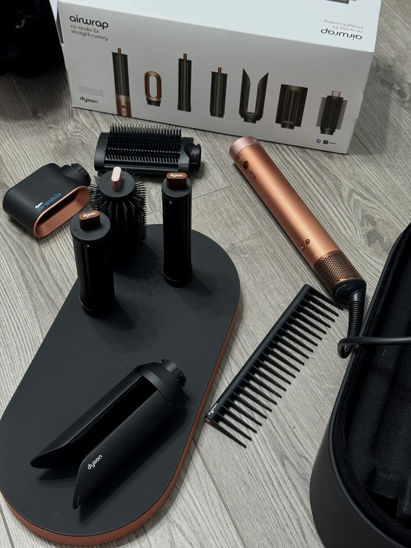 Dyson Airwrap HS09 Coanda 2x Amber Silk - изображение 1