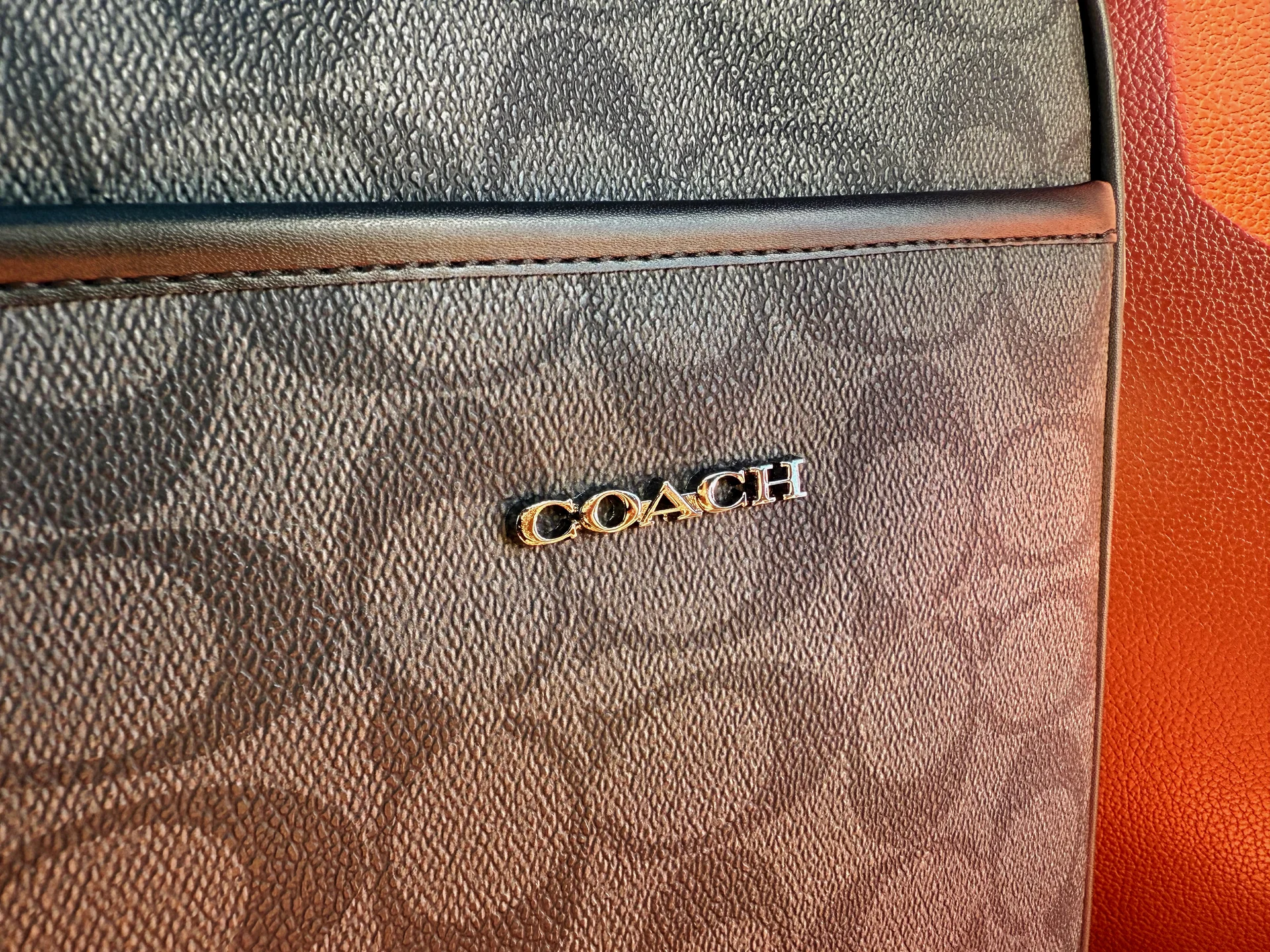 Сумка мужская Coach Коуч новая - миниатюра 5