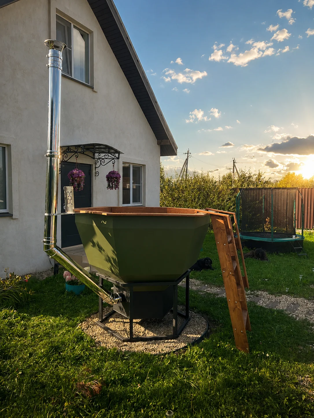 Загородный дизайнерский коттедж 120 м² для отдыха - миниатюра 21
