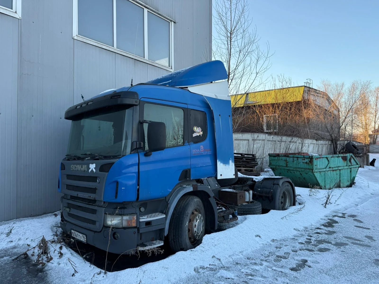 Тягач scania P340 - изображение 1