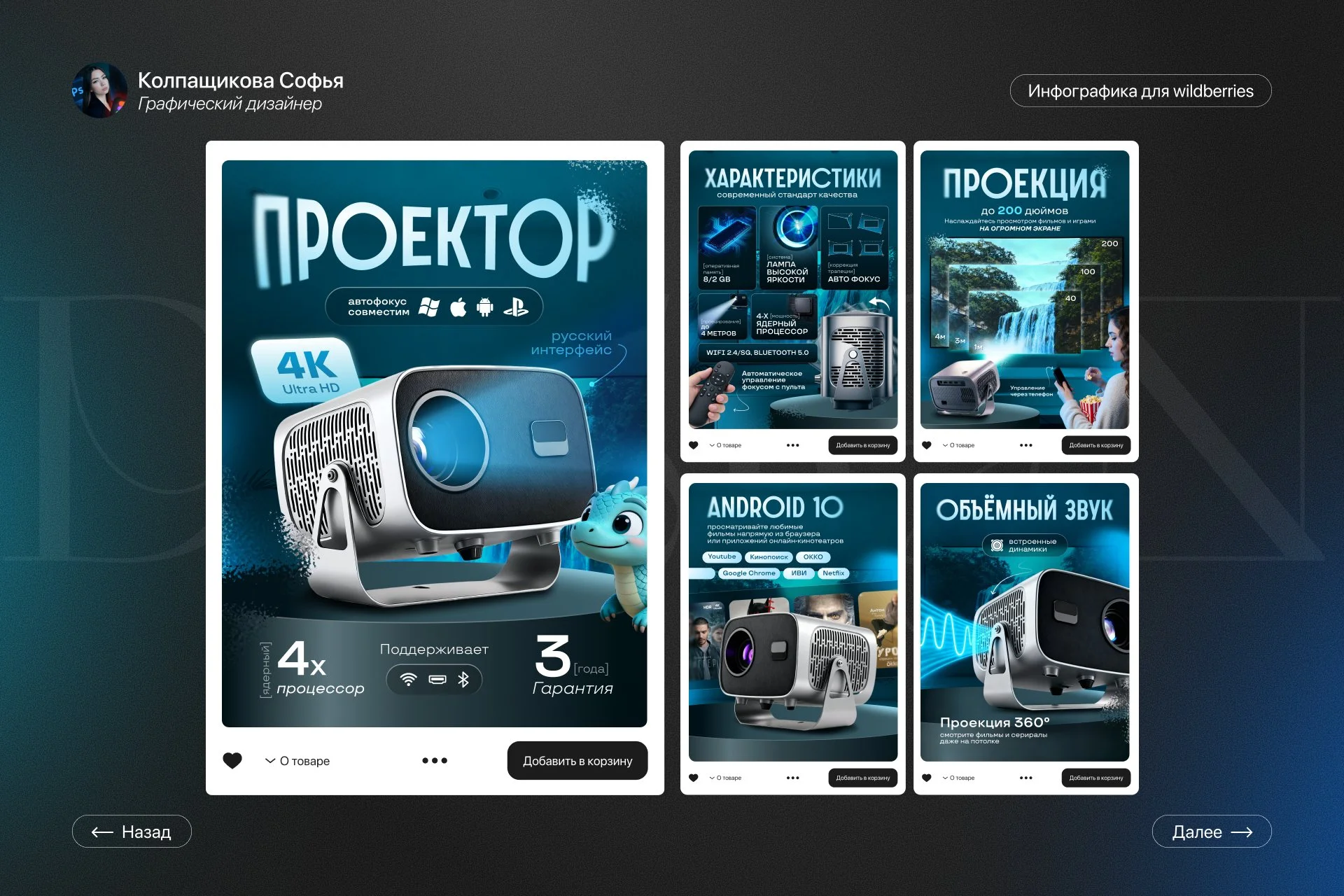 Инфографика для маркетплейсов - миниатюра 7