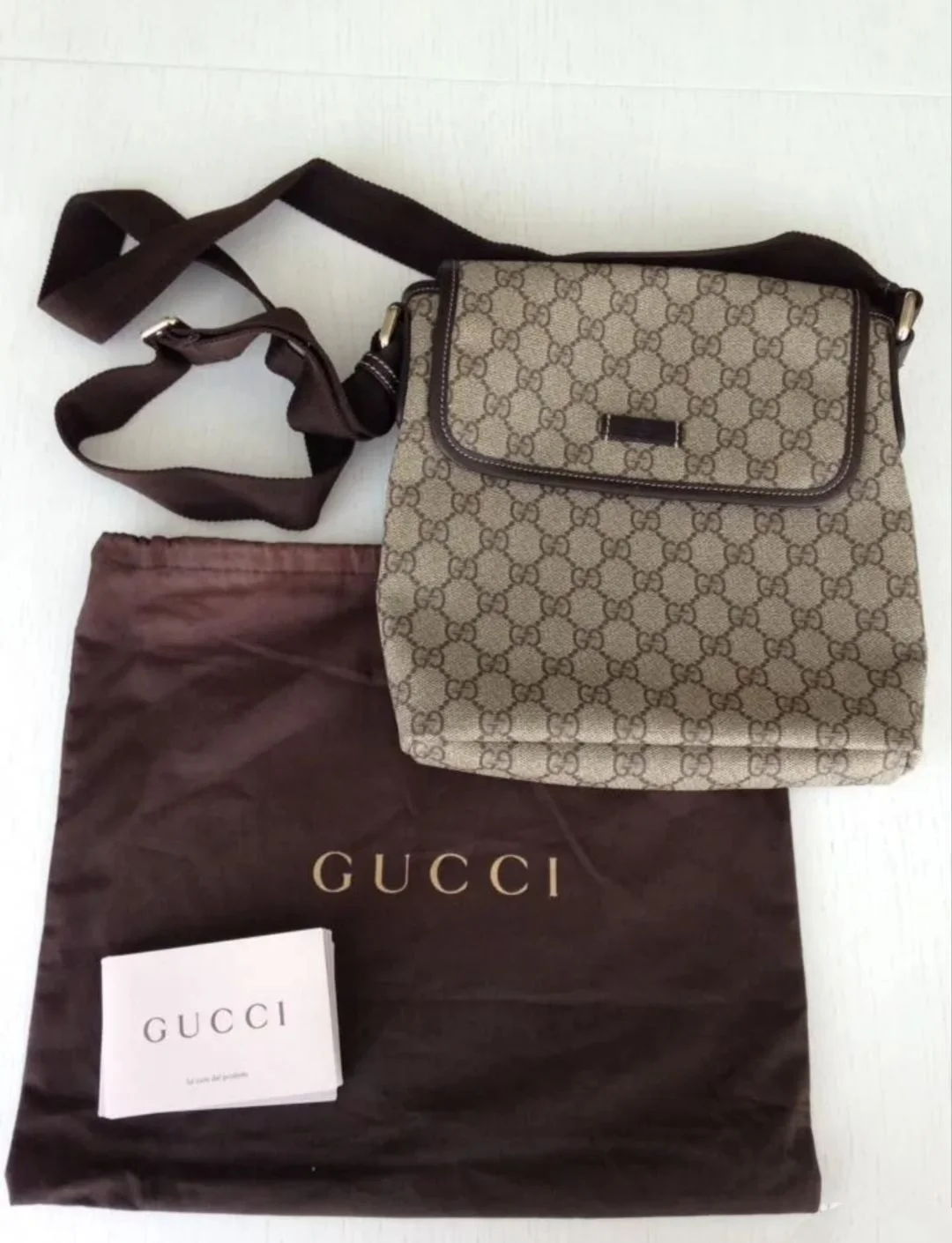 Сумка мессенджер Gucci - миниатюра 4