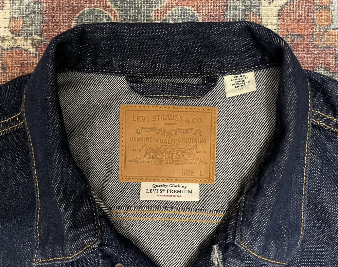Джинсовая куртка Levi’s L - миниатюра 4