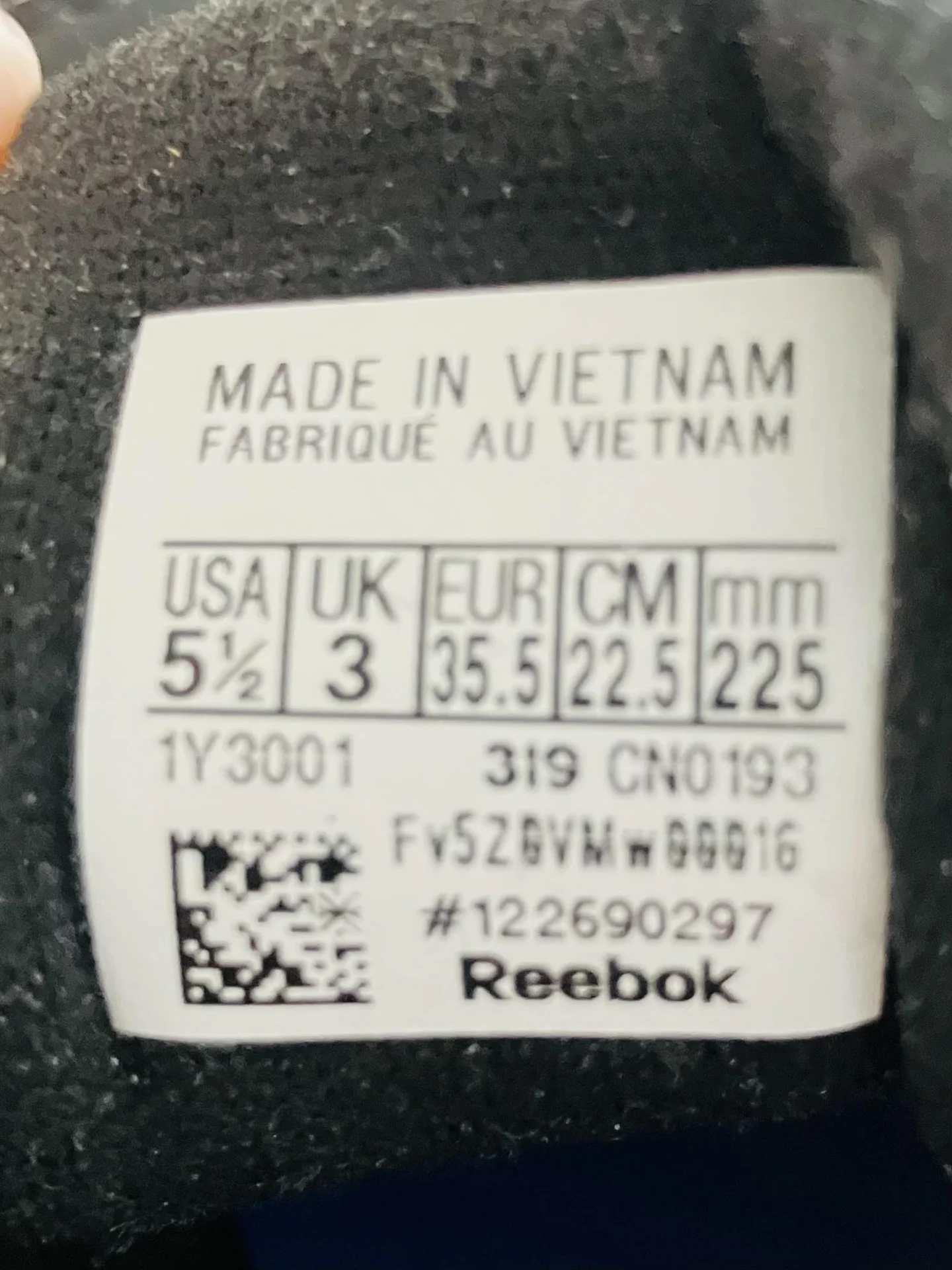 Кроссовки женские черные REEBOK - миниатюра 4