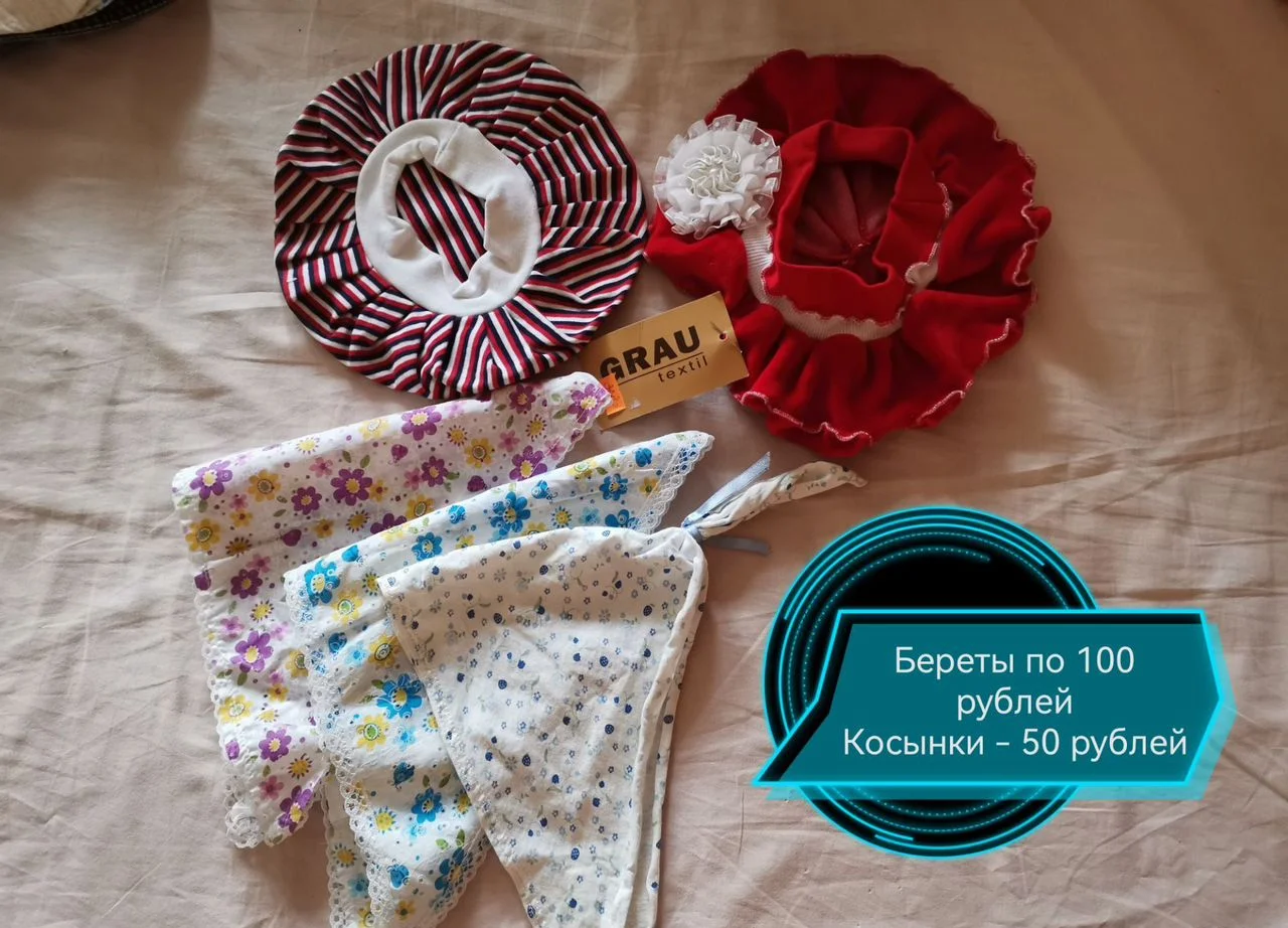 Шапки х/б, панамки, бейсболки - миниатюра 9