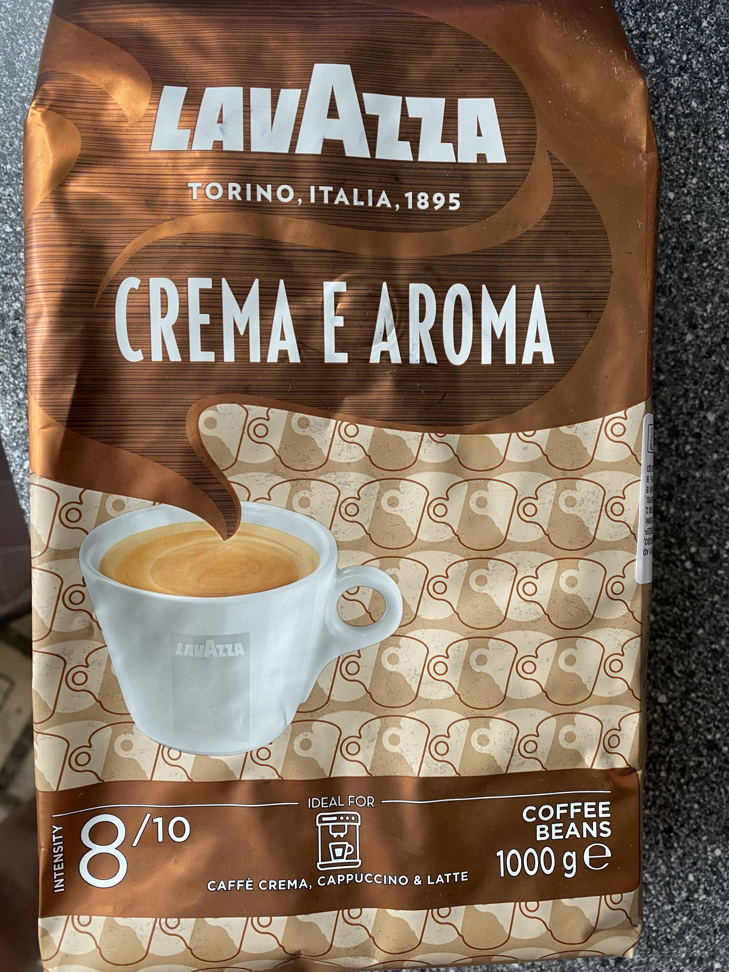 Кофе в зернах 1 кг Lavazza Crema e Aroma Cappuccin