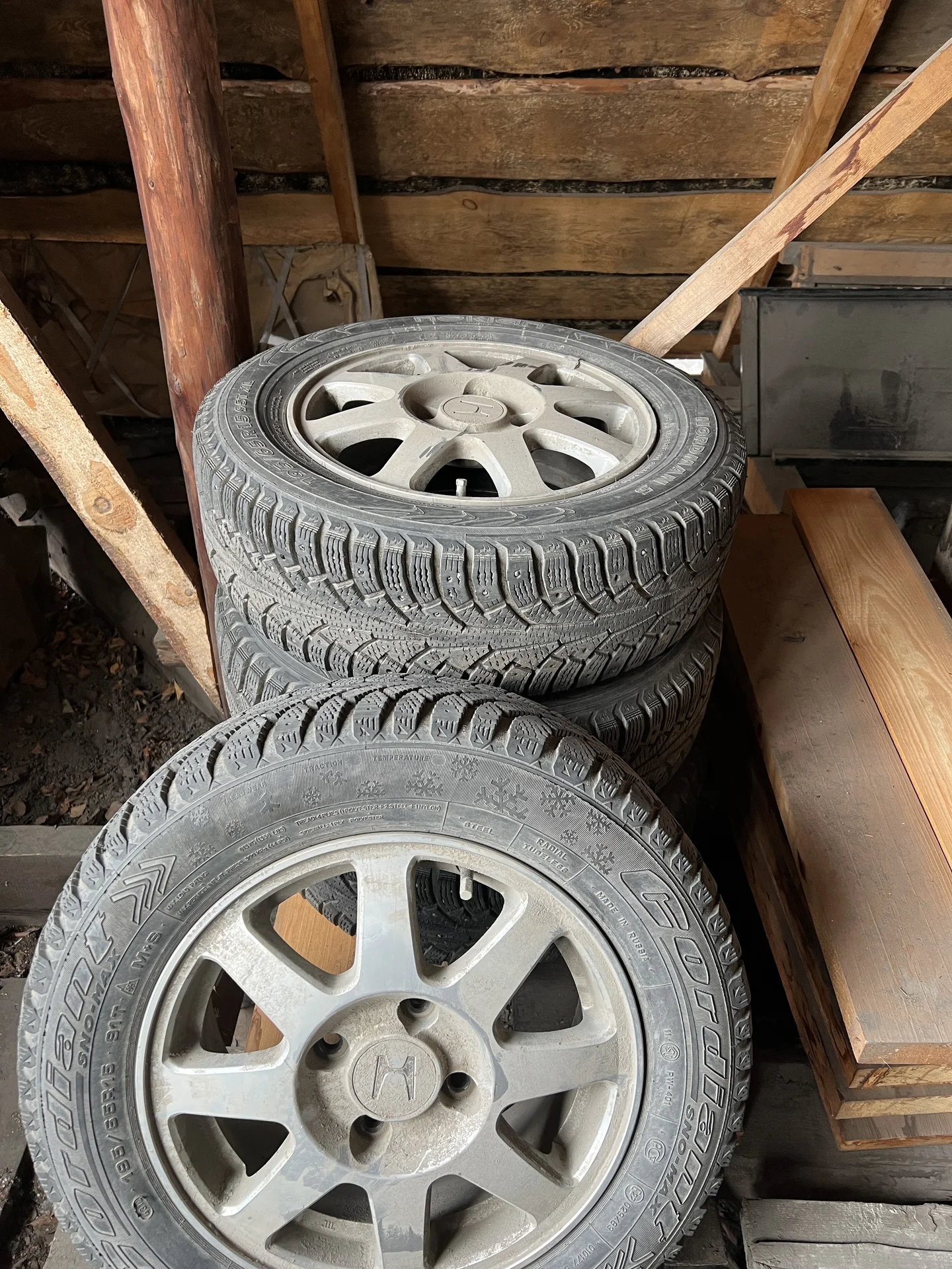 Литые диски Honda 6×R15 4×114.3 - миниатюра 5