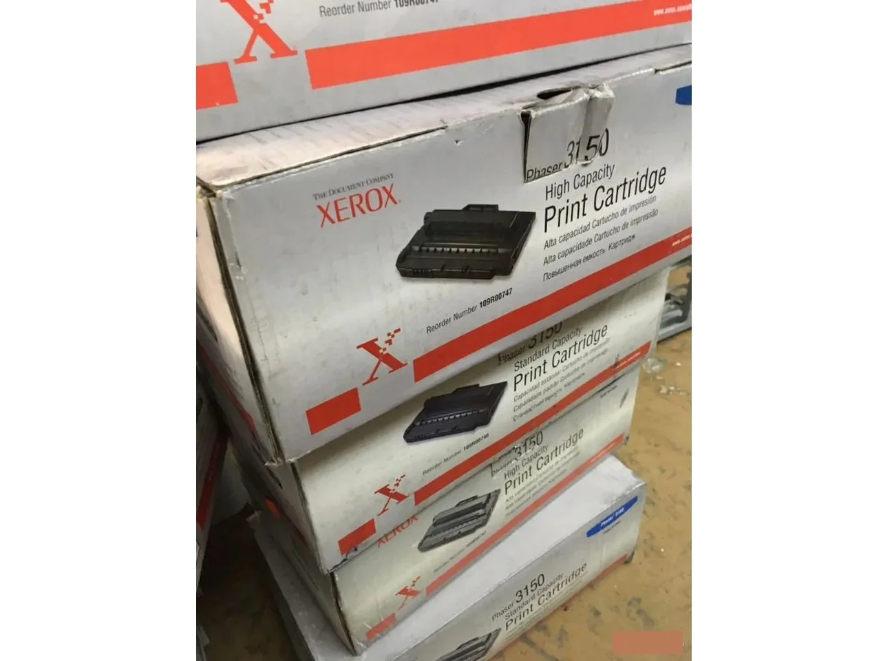 Оригинальные картриджи Xerox 3150 109R00747 - изображение 1