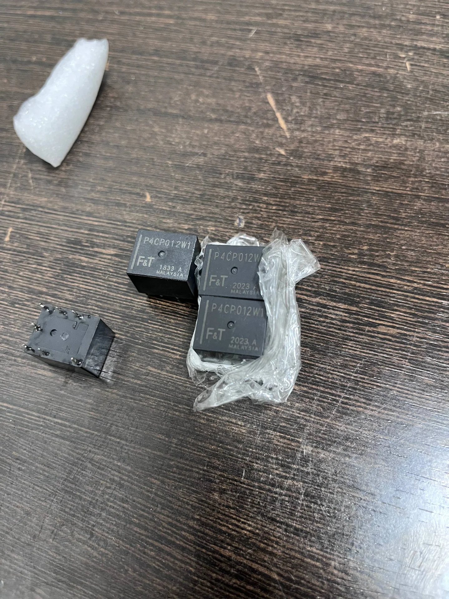 Реле автомобильное P4CP012W1 12V, 25A/14VDC - миниатюра 3