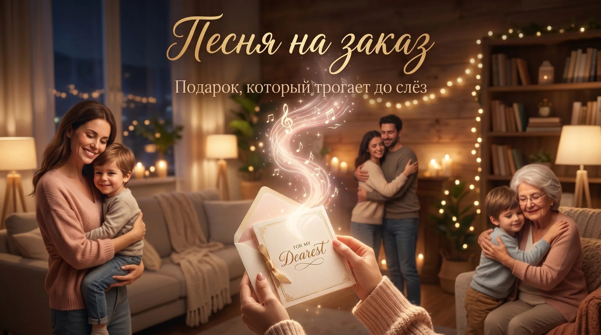 Песня на заказ — подарок, который трогает до слёз!