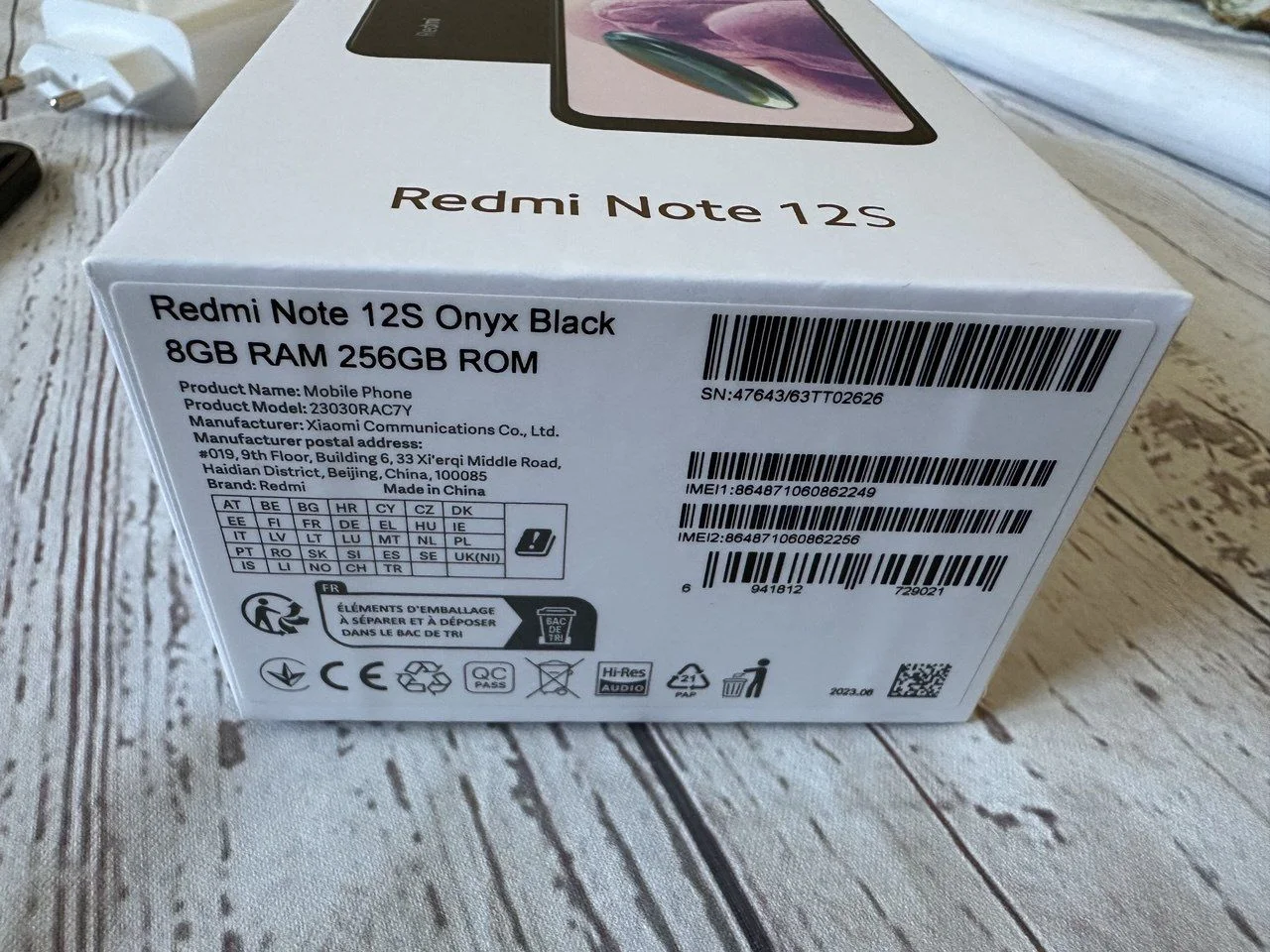 Xiaomi redmi note 12 s 8/256 ГБ 2 SIM - миниатюра 4