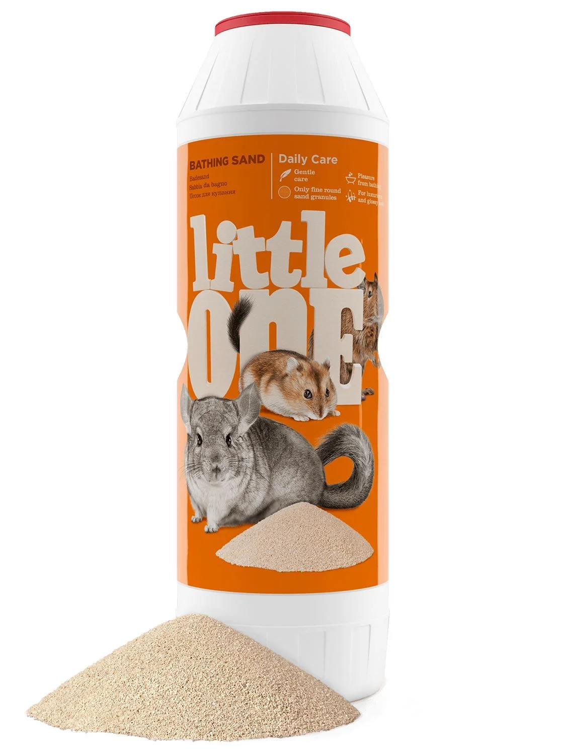 Песок Little One для шиншилл и дегу/хомяки - миниатюра 2
