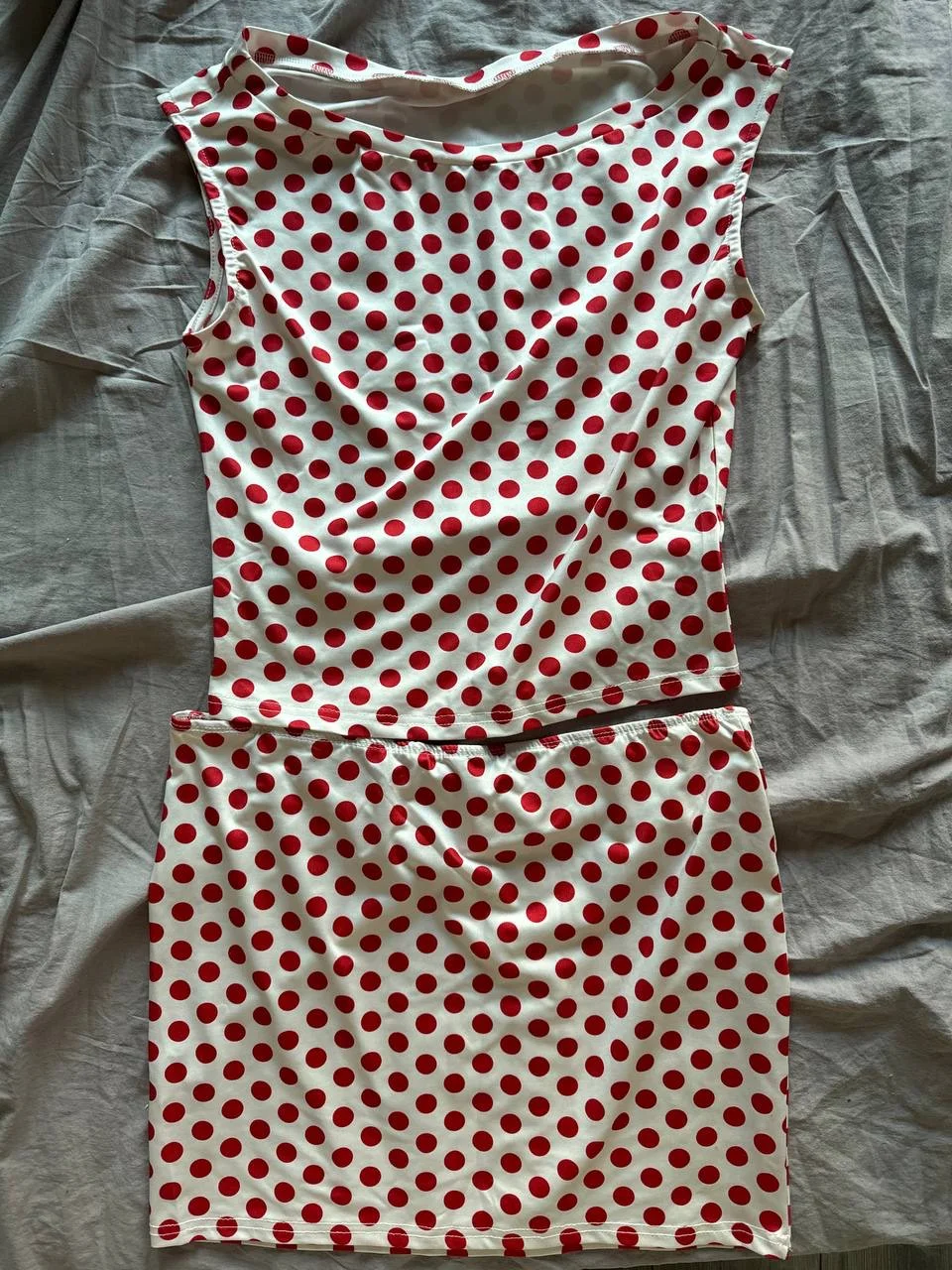костюм женский polka dot - миниатюра 3