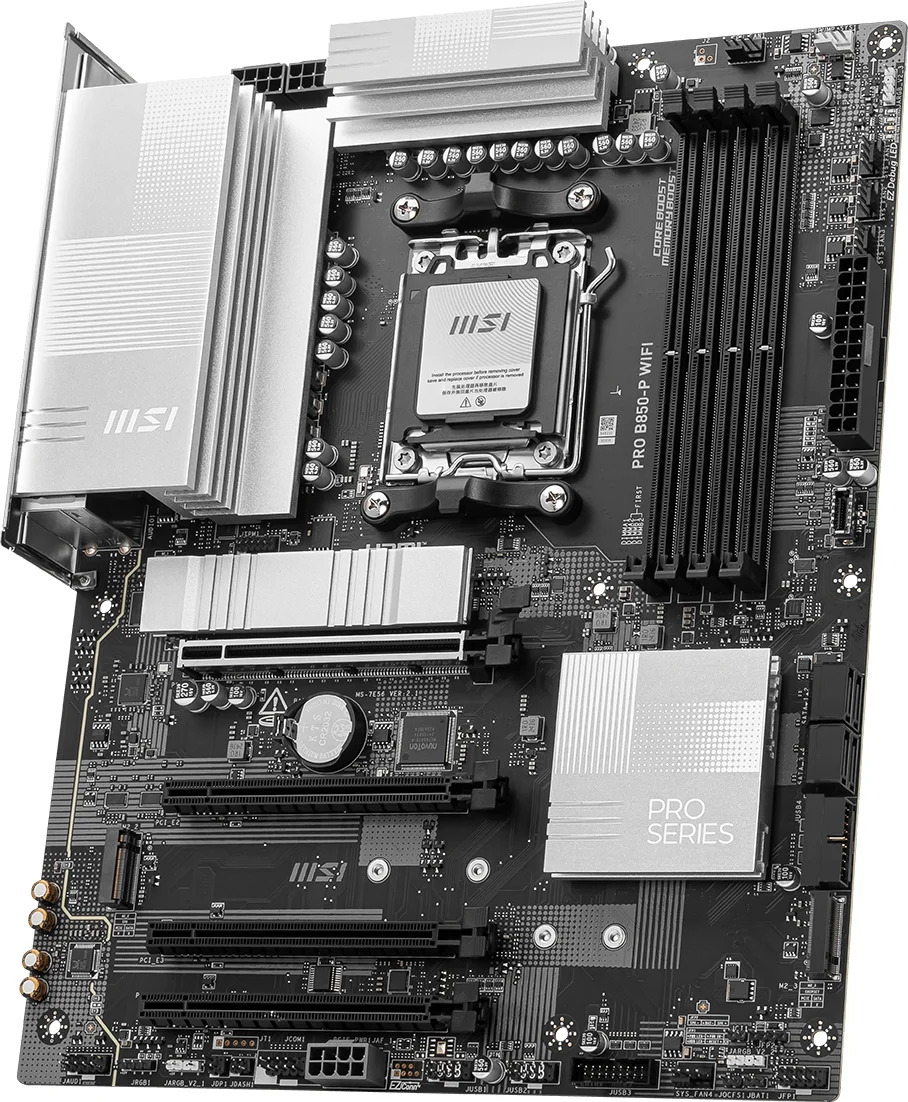 Материнская плата MSI PRO B850-P WIFI DDR5,Socket AM5 - изображение 1