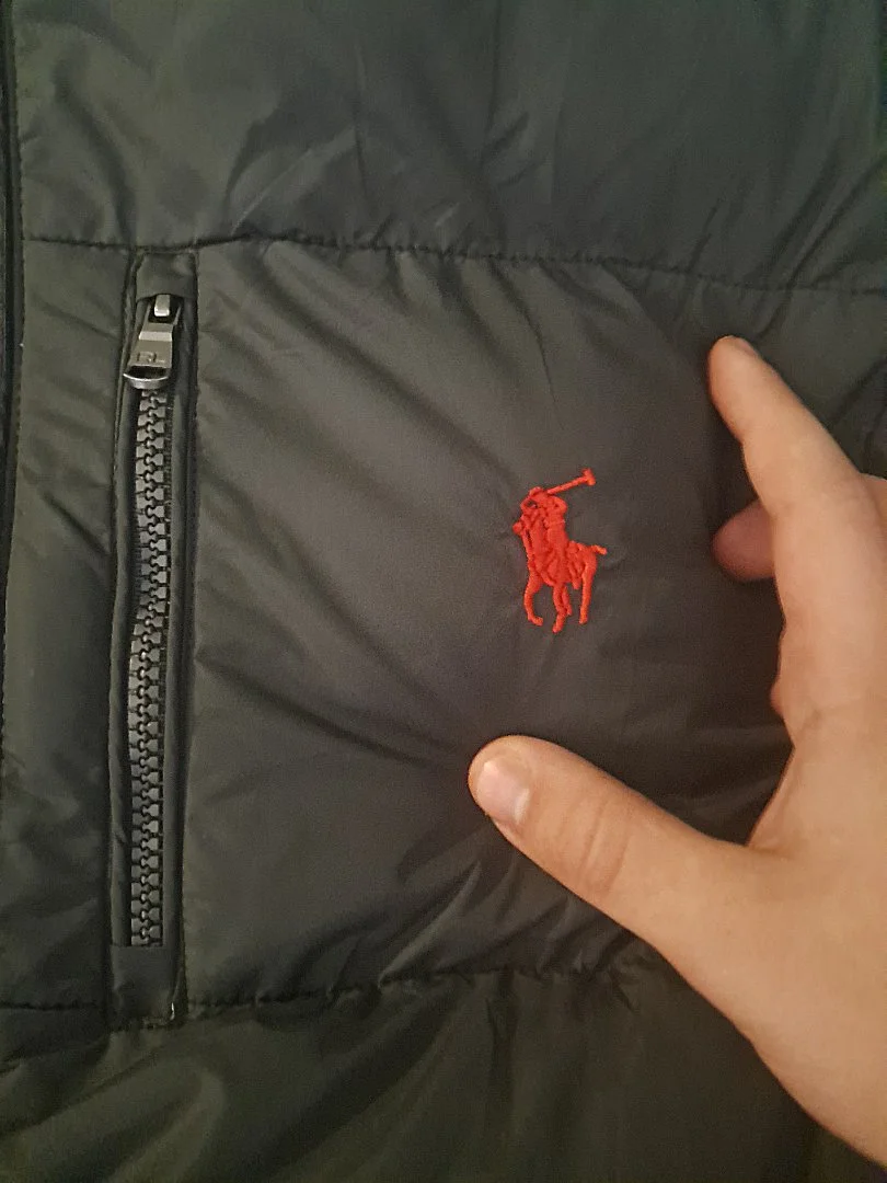 Зимняя куртка мужская, чёрная Polo Ralph Lauren новая - миниатюра 2