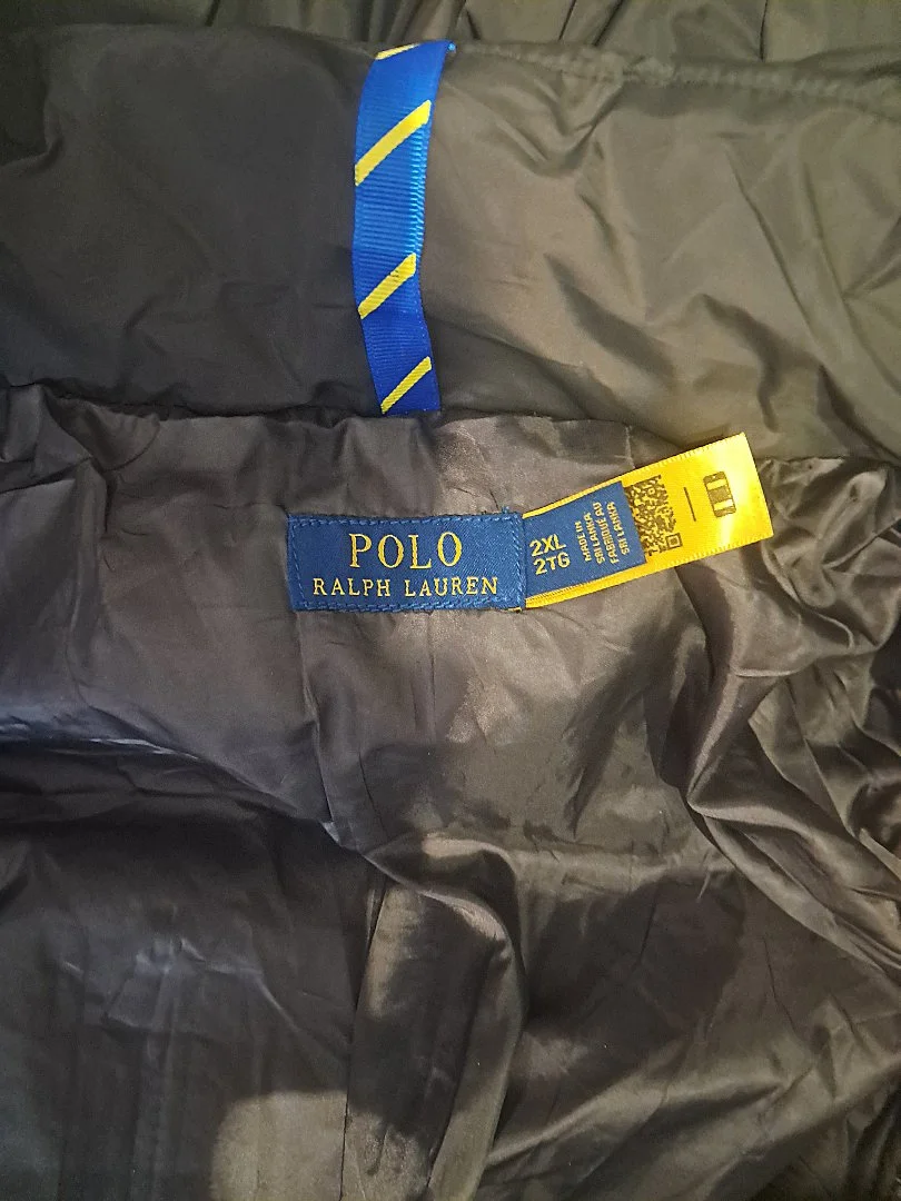 Зимняя куртка мужская, чёрная Polo Ralph Lauren новая - миниатюра 8