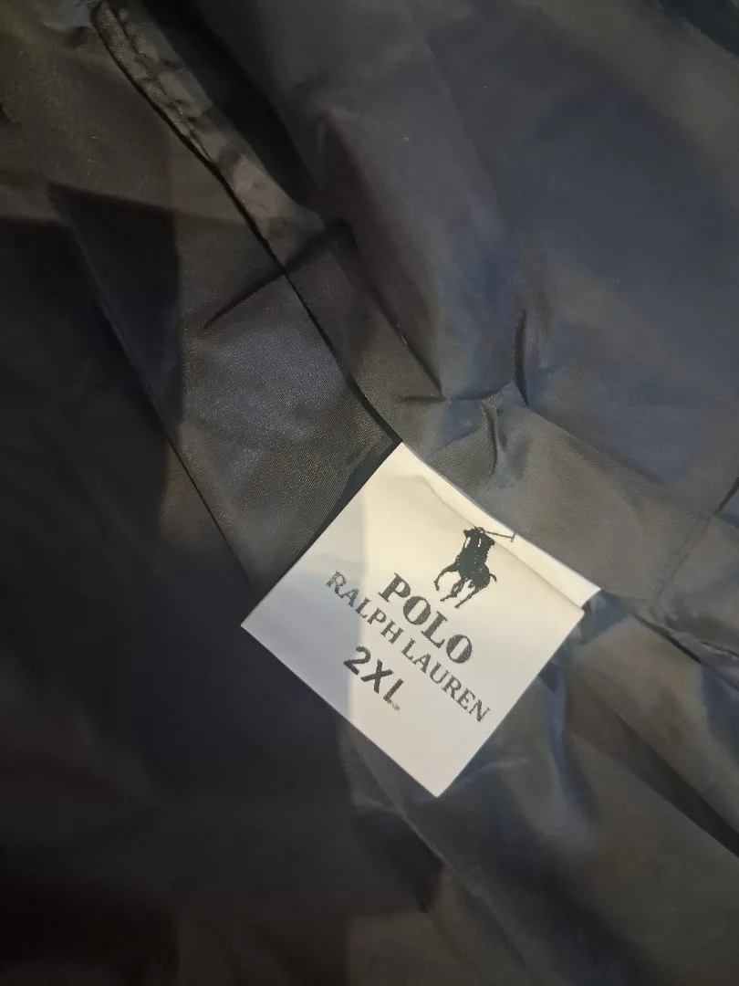 Зимняя куртка мужская, чёрная Polo Ralph Lauren новая - миниатюра 9