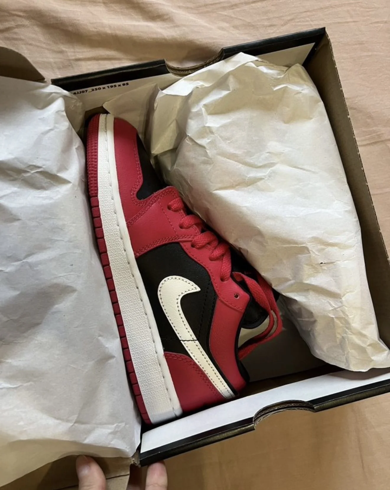 Nike air jordan 1 low оригинал - миниатюра 2