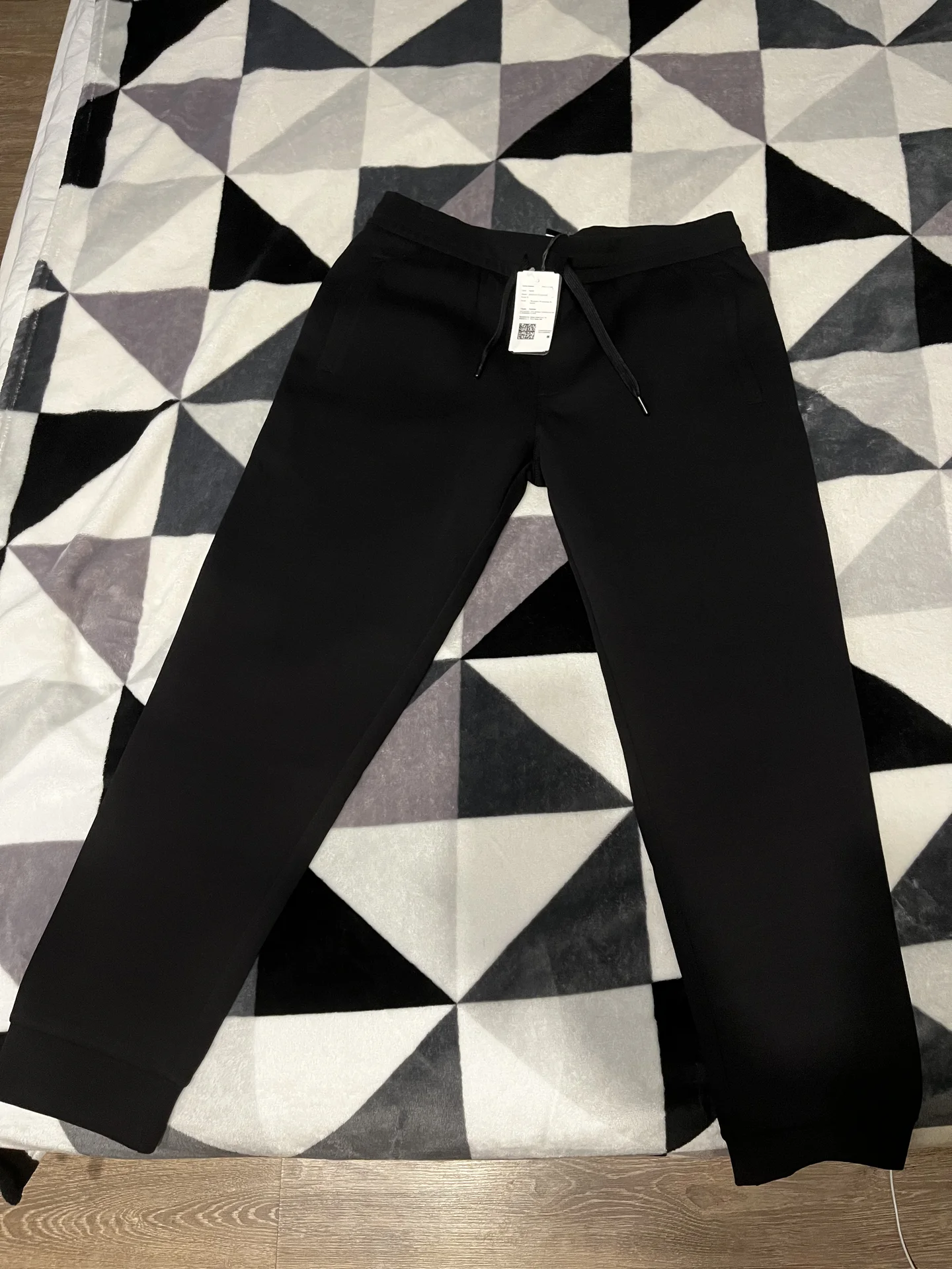 Штаны черные Armani - изображение 1