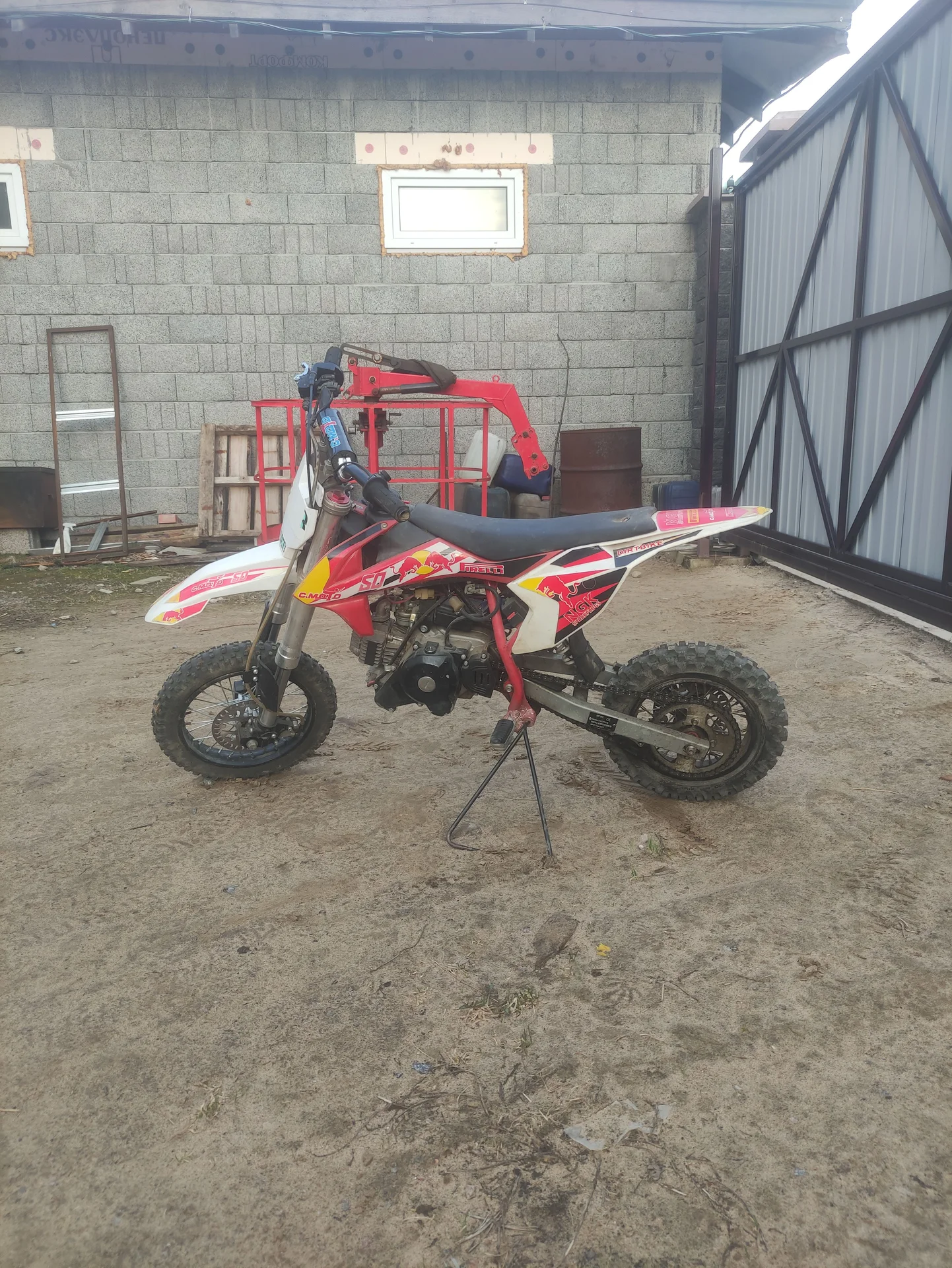 Питбайк c-moto kxd707b - миниатюра 2