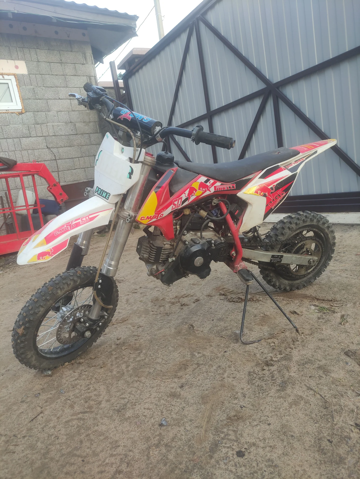 Питбайк c-moto kxd707b - миниатюра 3