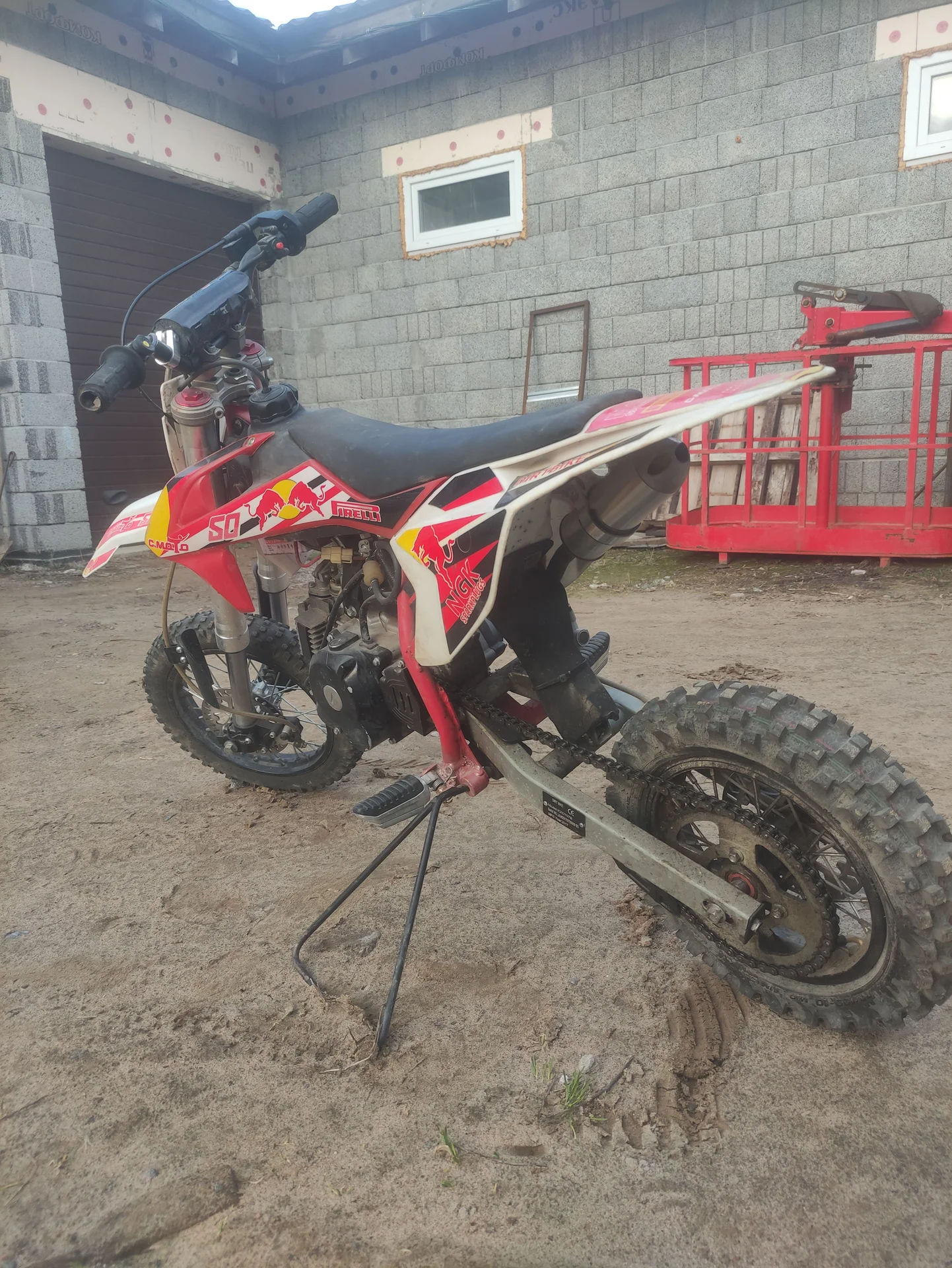 Питбайк c-moto kxd707b - миниатюра 4