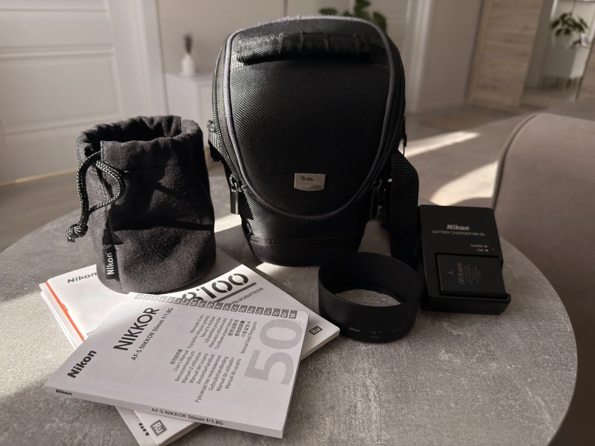 Фотоаппарат Nikon D3100 + объективы 18-55 и 50 mm - миниатюра 8