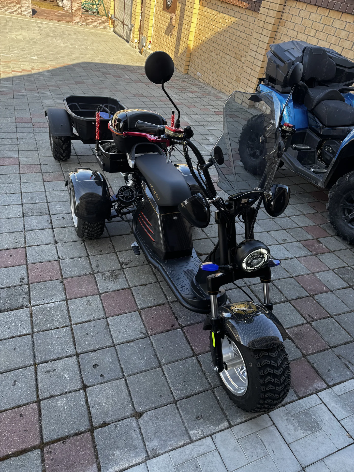 Электротрицикл ikingi M6 PRO trike (60V/30Ah/6000W - изображение 1