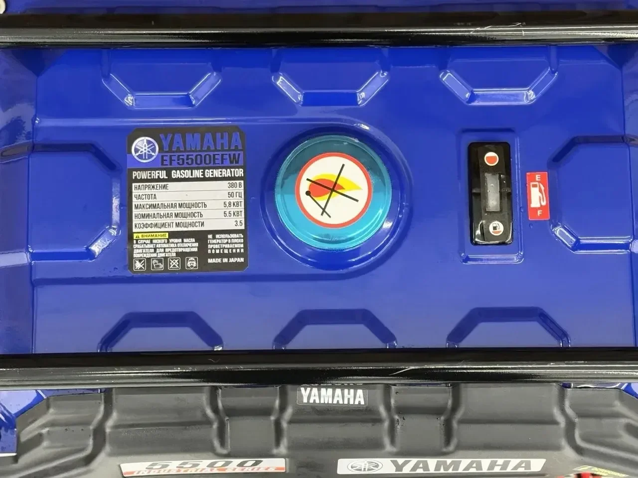 Бензиновый генератор Yamaha EF 5500 EFW - миниатюра 4