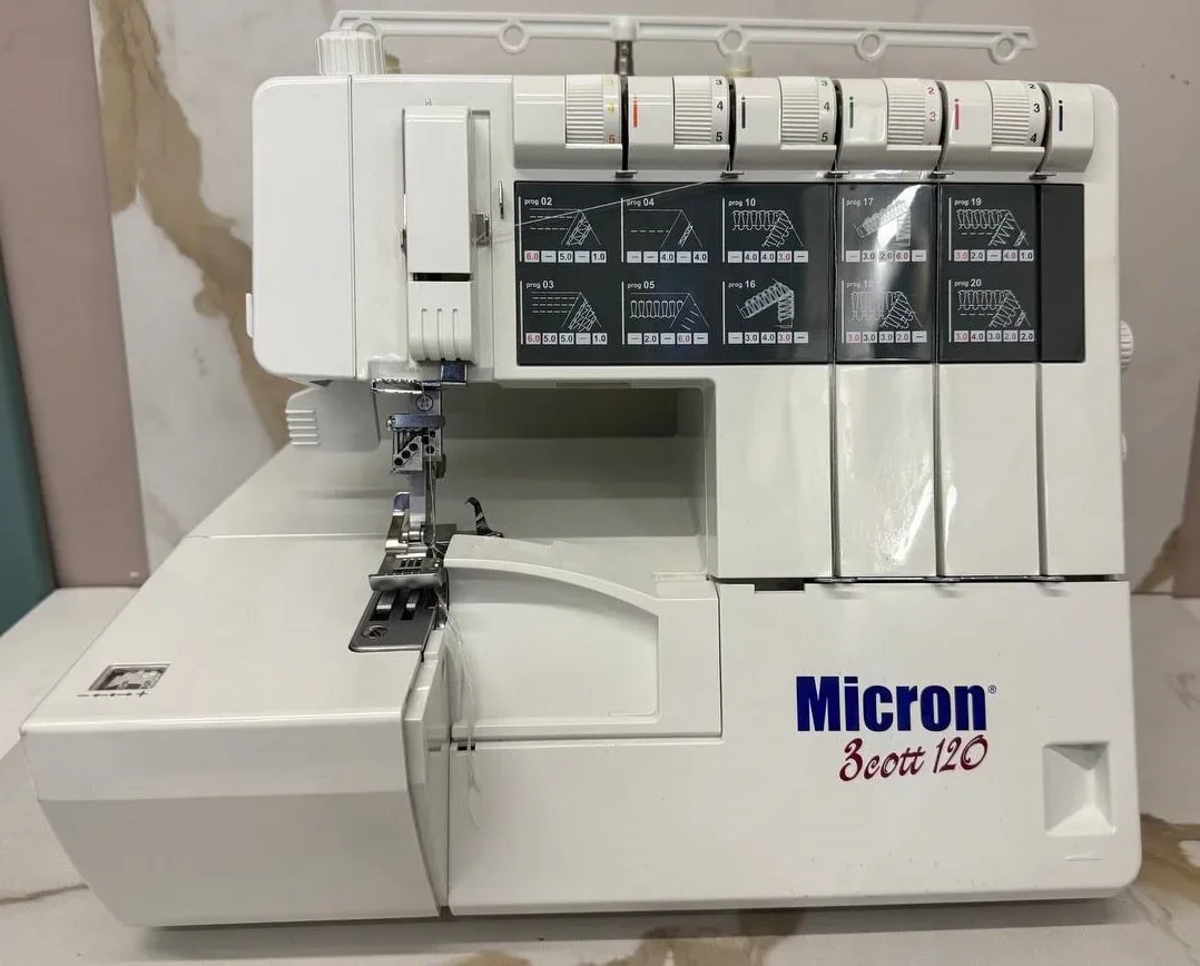 Швейная машина "Micron" Коверлок 3cott 120 - миниатюра 3