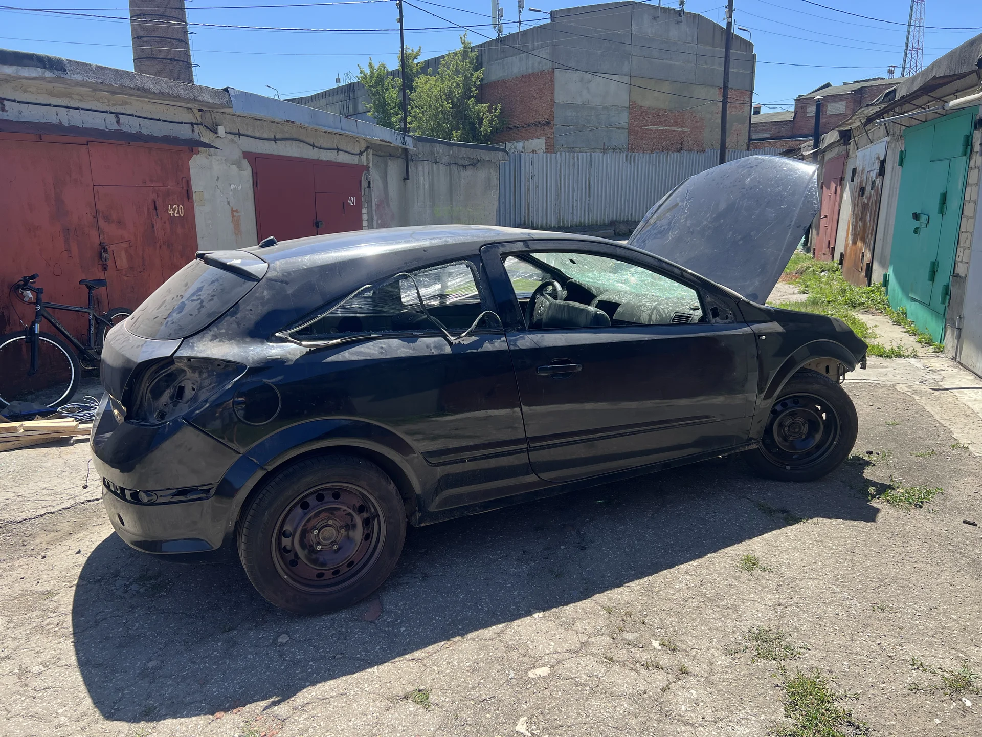 Opel Astra H GTC в разбор - миниатюра 3