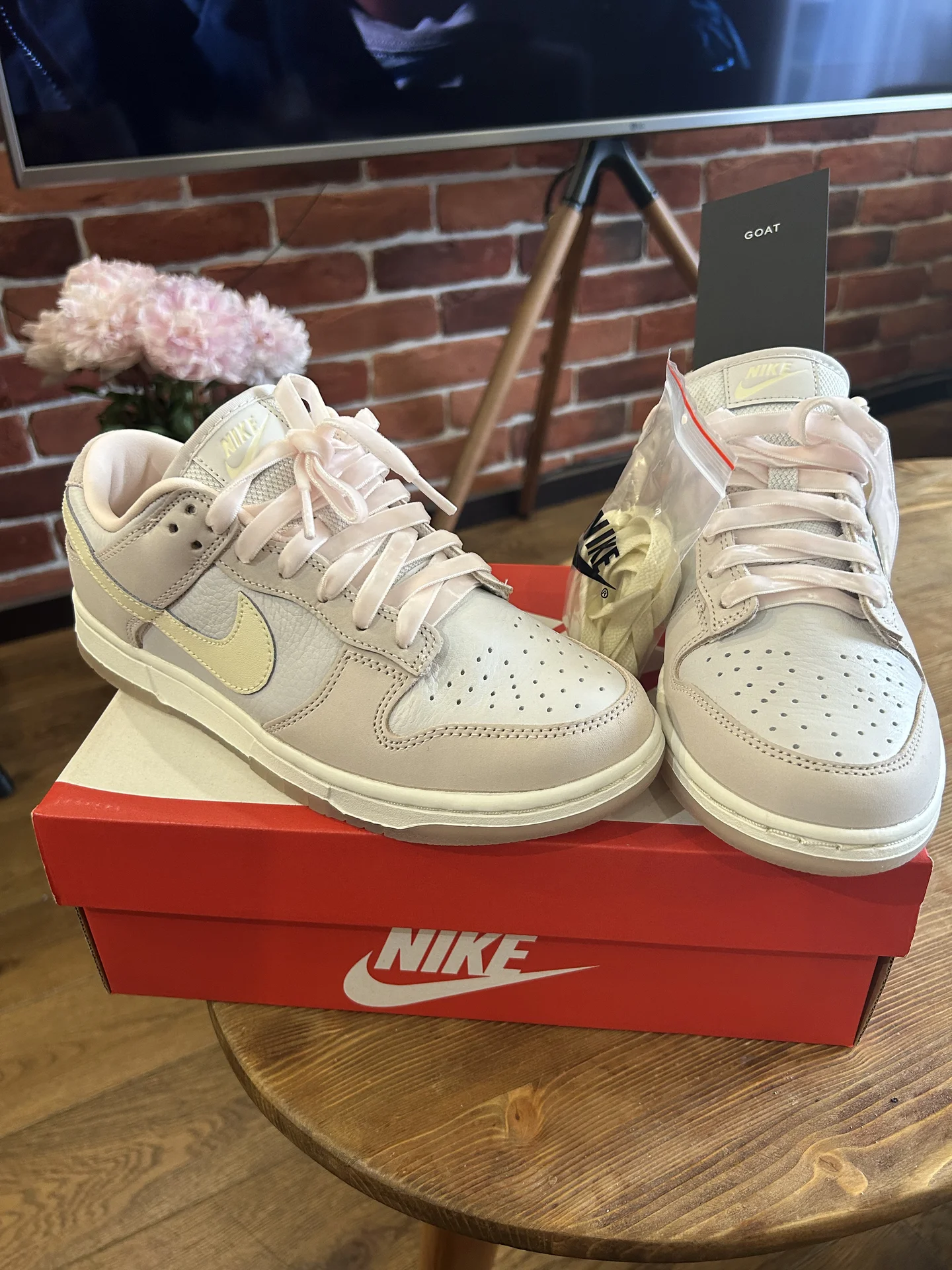 Nike dunk low light soft pink - изображение 1