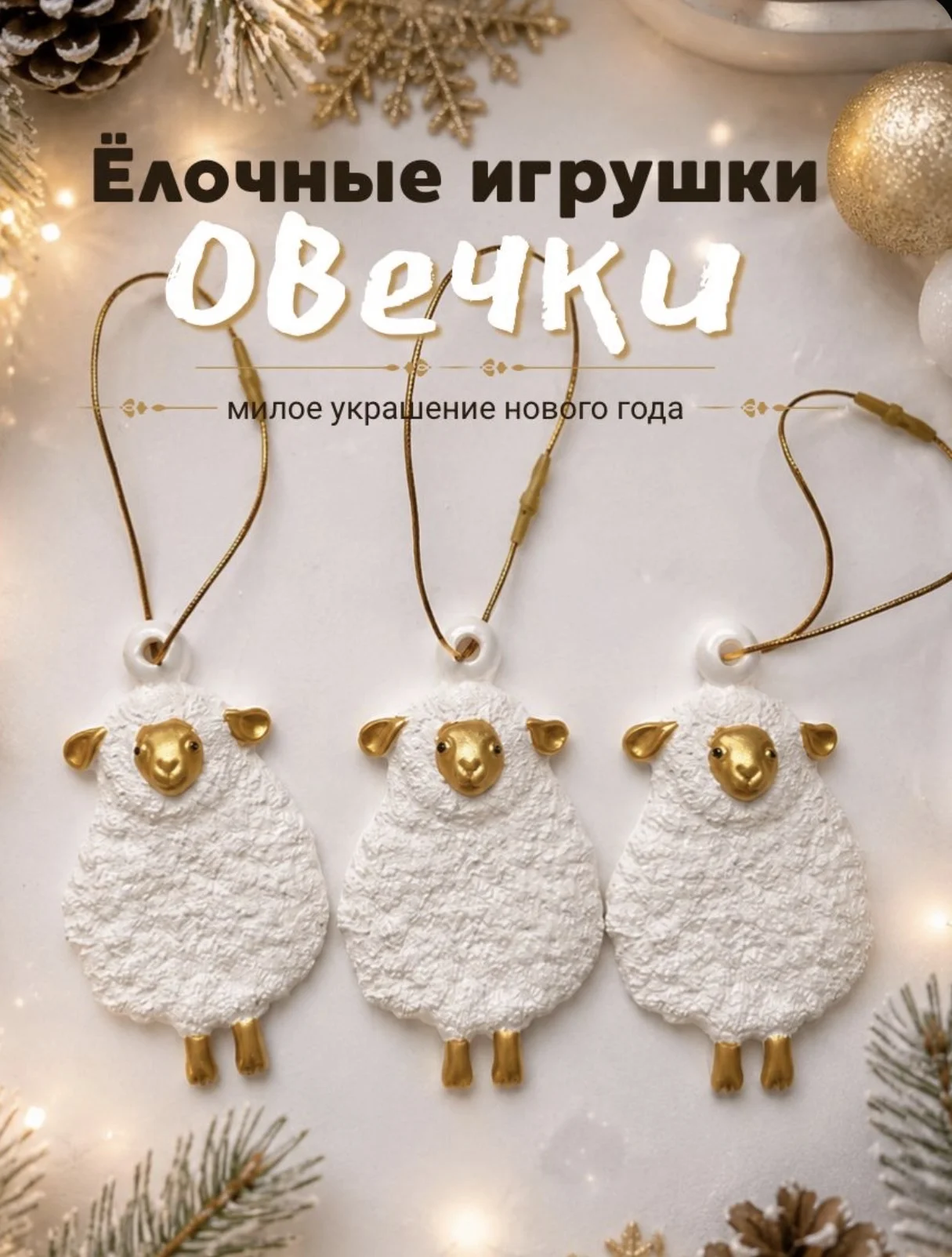 Ёлочные игрушки символ года - изображение 1