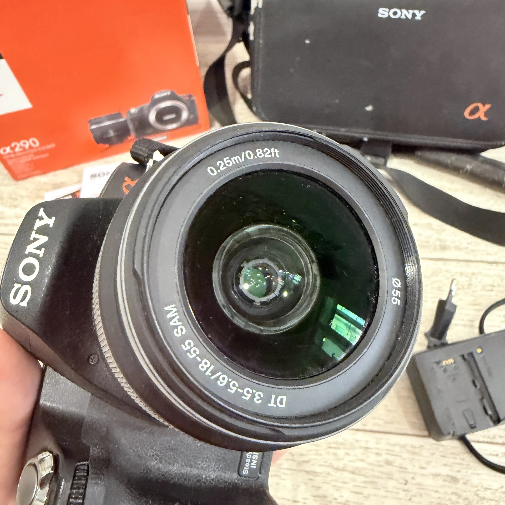 Зеркальный фотоаппарат Sony DSLR-A290 - миниатюра 3