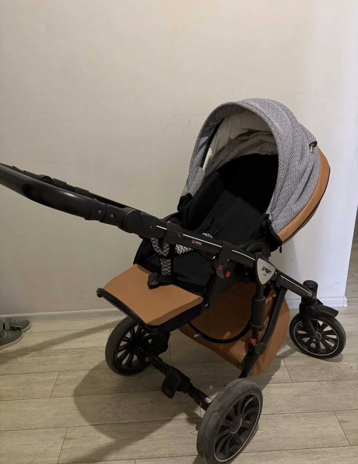 Коляска anex sport 3 в 1 с люлькой и автолюлькой - миниатюра 3