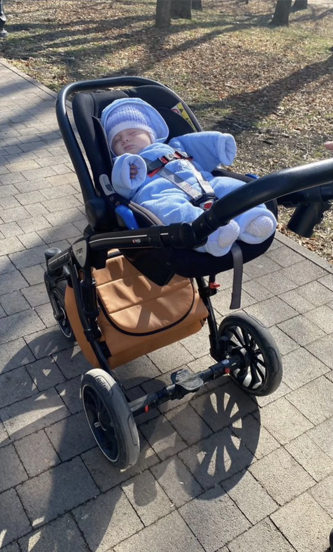 Коляска anex sport 3 в 1 с люлькой и автолюлькой - миниатюра 8