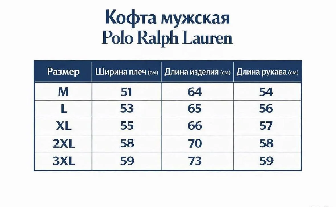 Кофта мужская Polo ralph Lauren - миниатюра 3