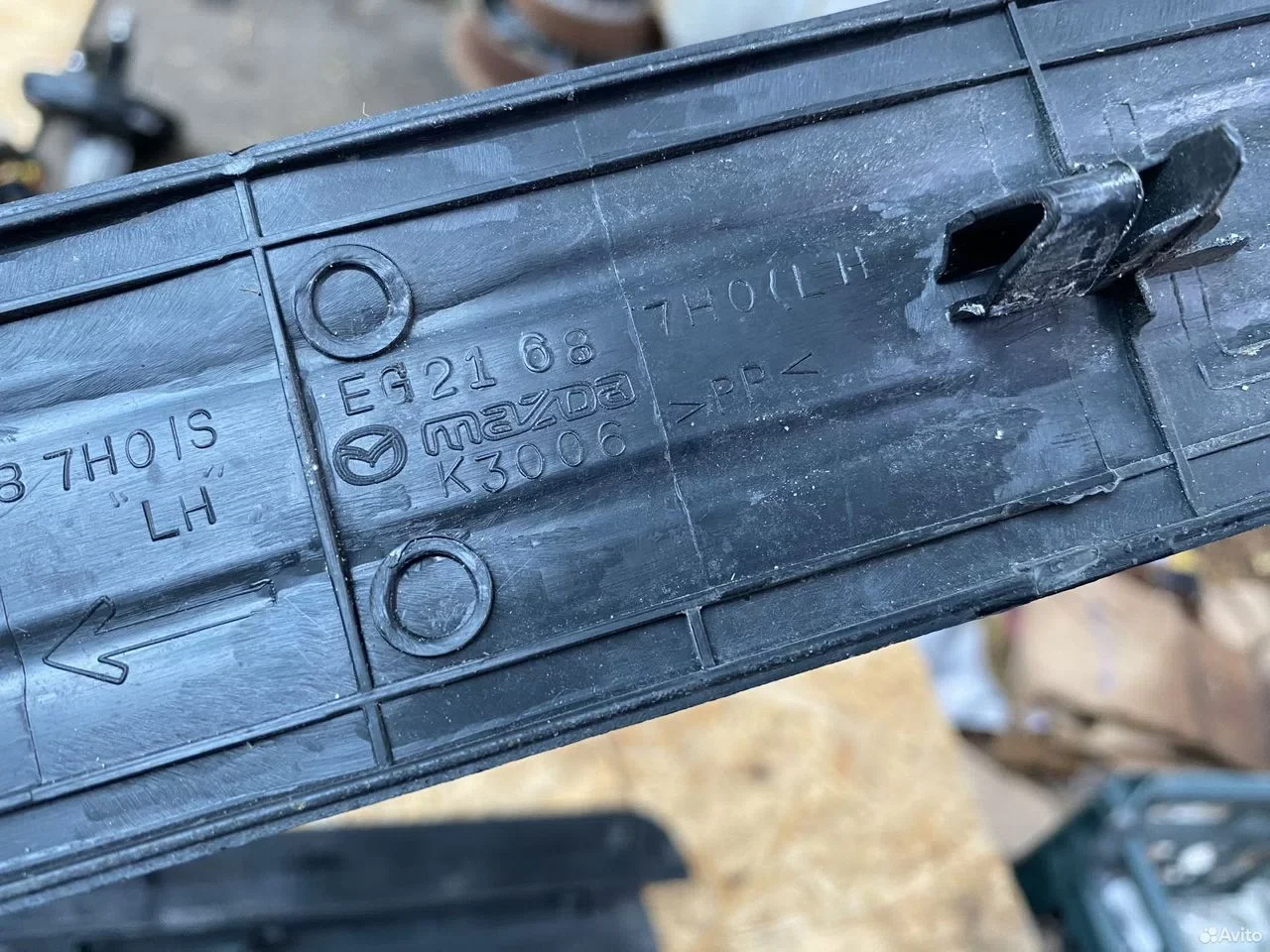 Накладка на порог mazda cx7 2007 - миниатюра 3