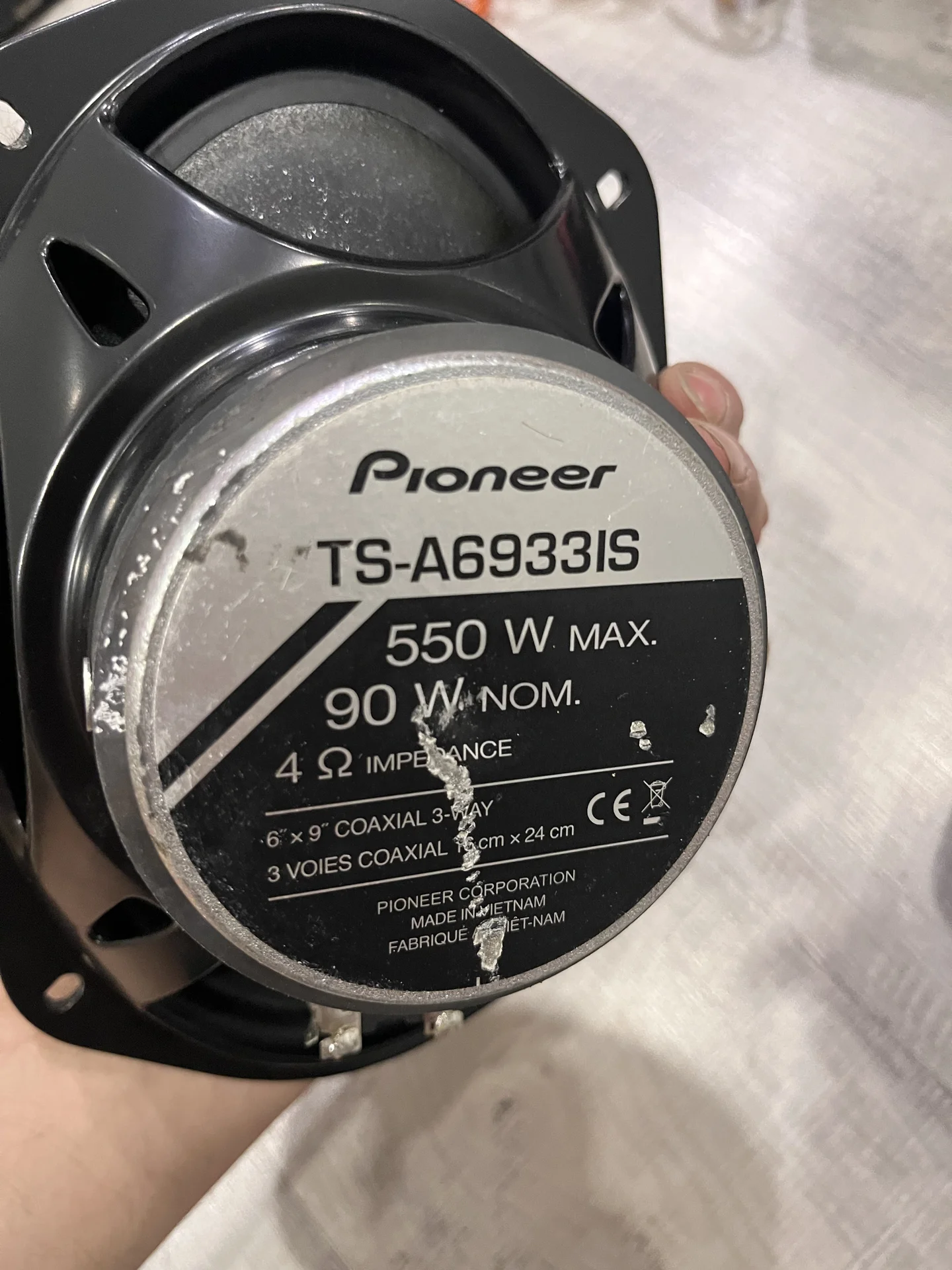 Колонки Pioner TS6933IS