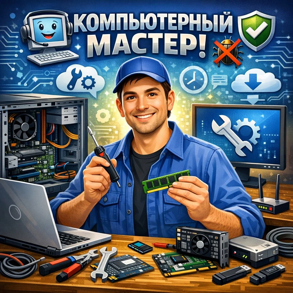 Опытный компьютерный мастер - изображение 1