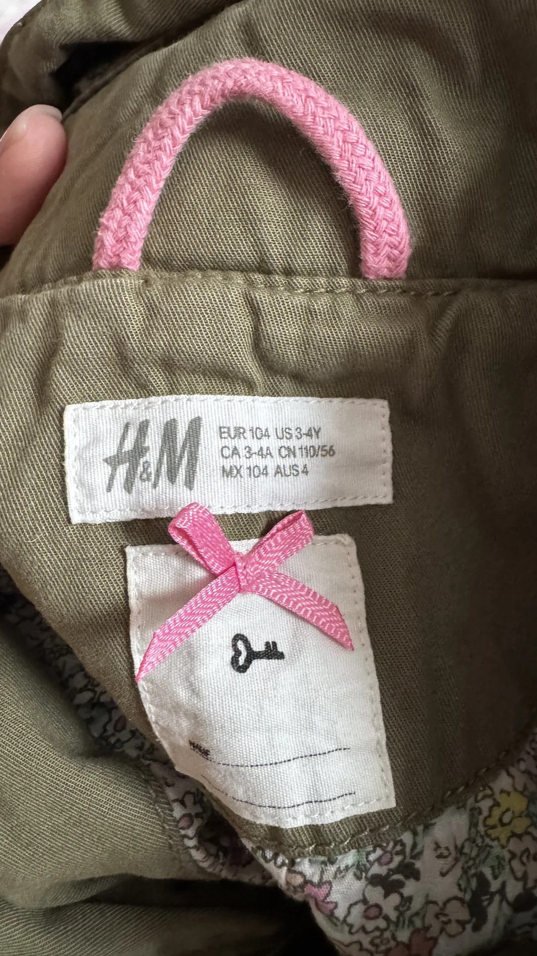 Парка H&M 104 размер - миниатюра 2