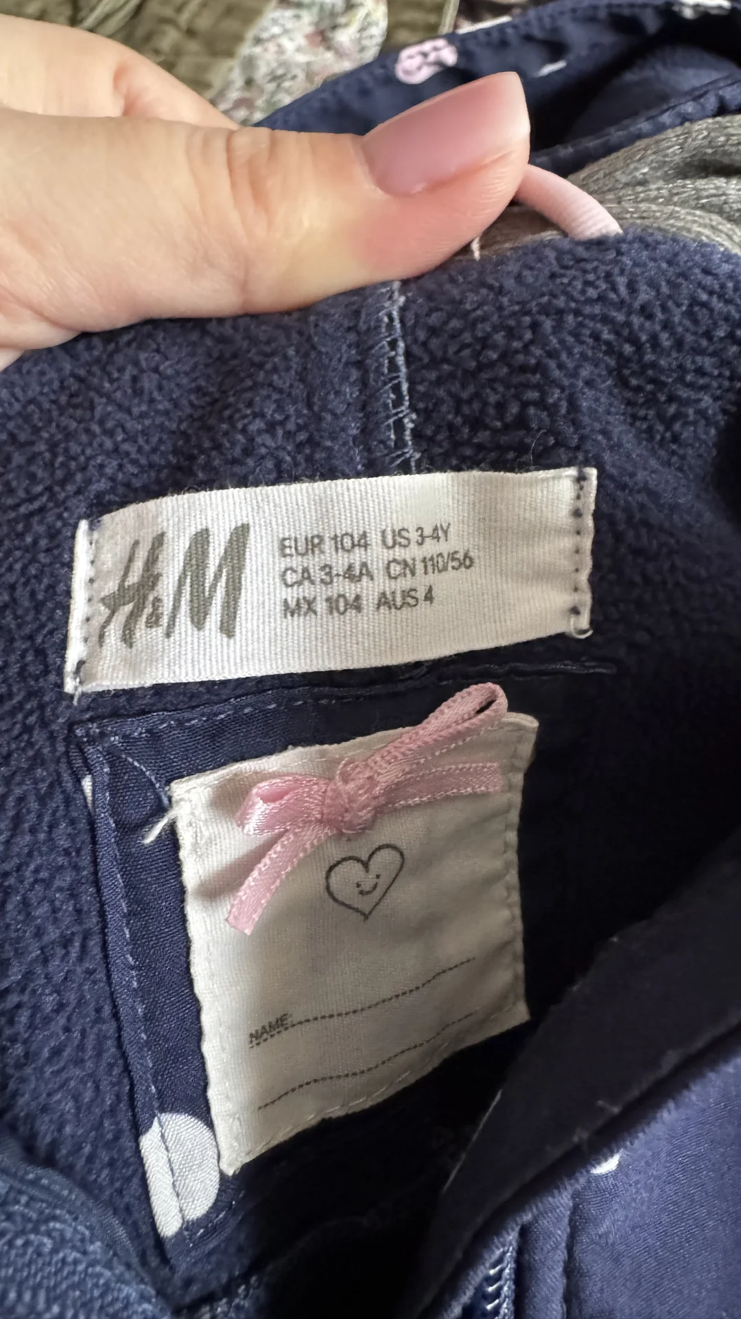 Куртка H&M 104 размер - миниатюра 2