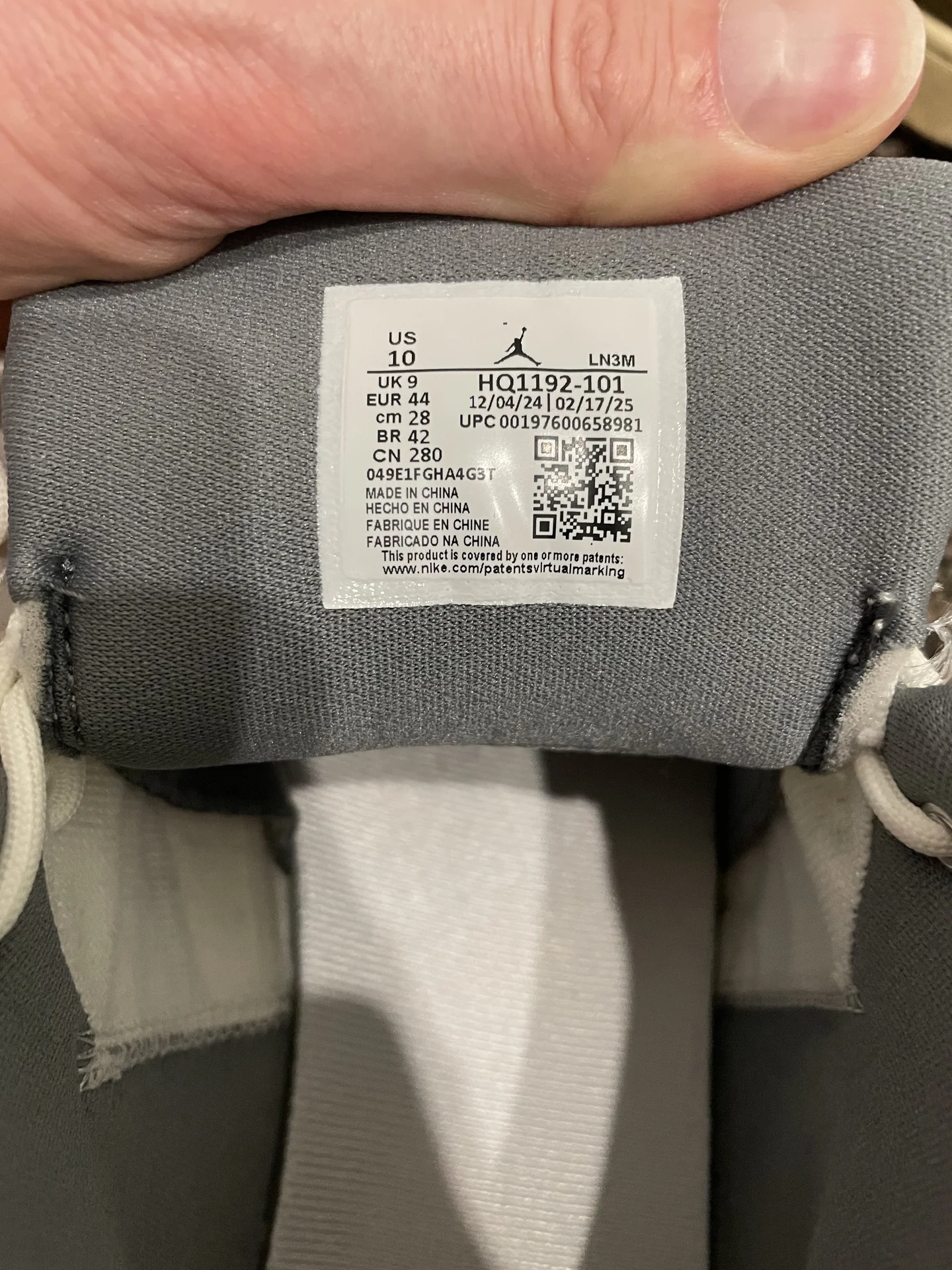 Кроссовки Air Jordan Courtside 23 'White Grey - миниатюра 6