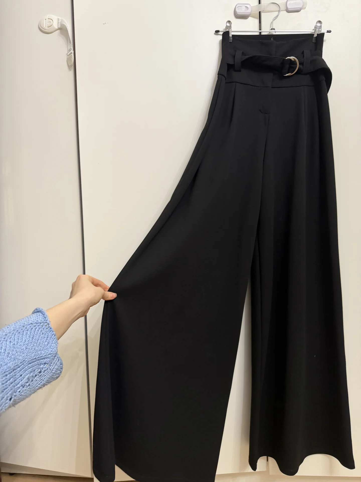 Bershka брюки с широкими штанинами - миниатюра 2