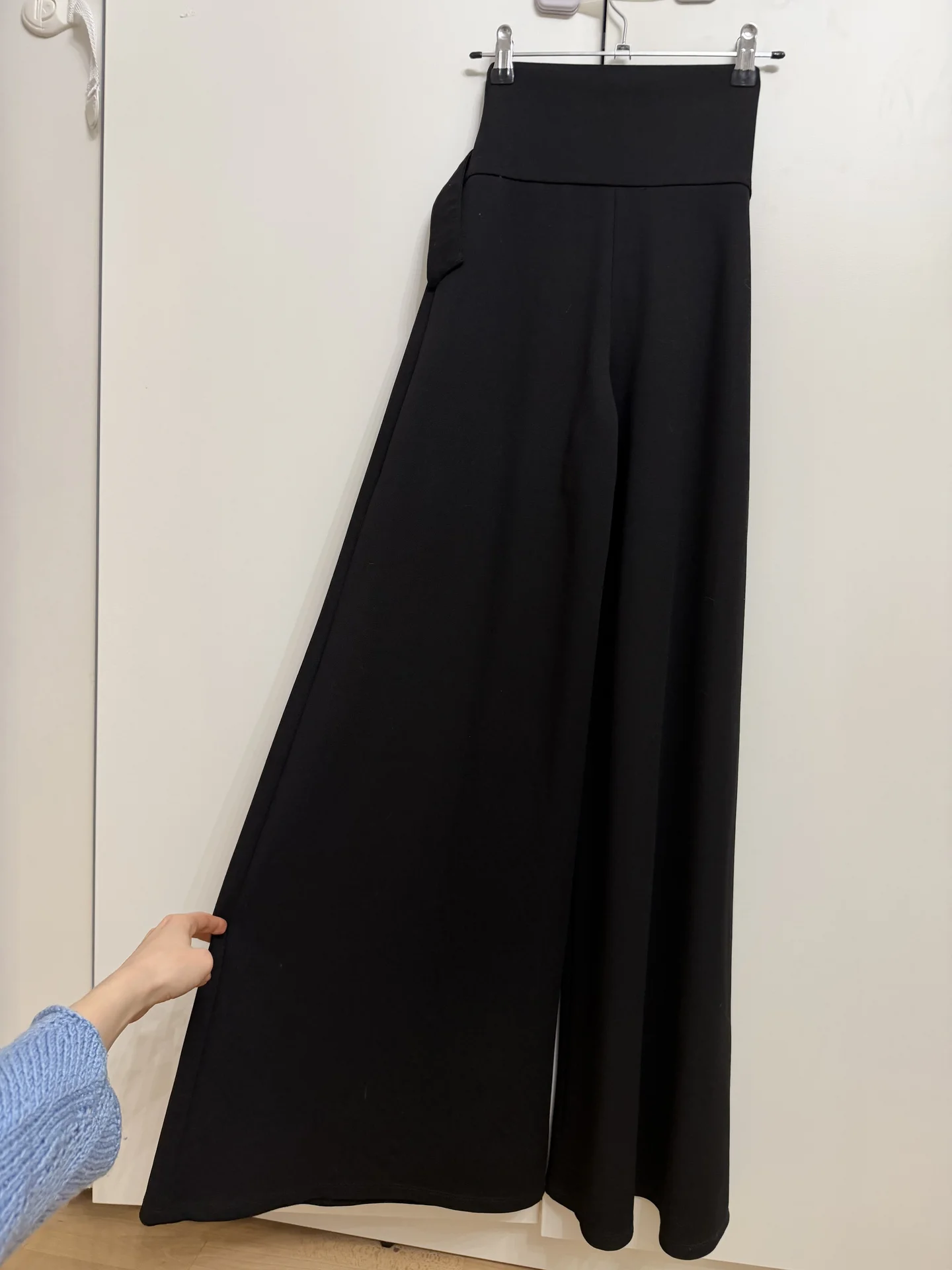 Bershka брюки с широкими штанинами - миниатюра 3