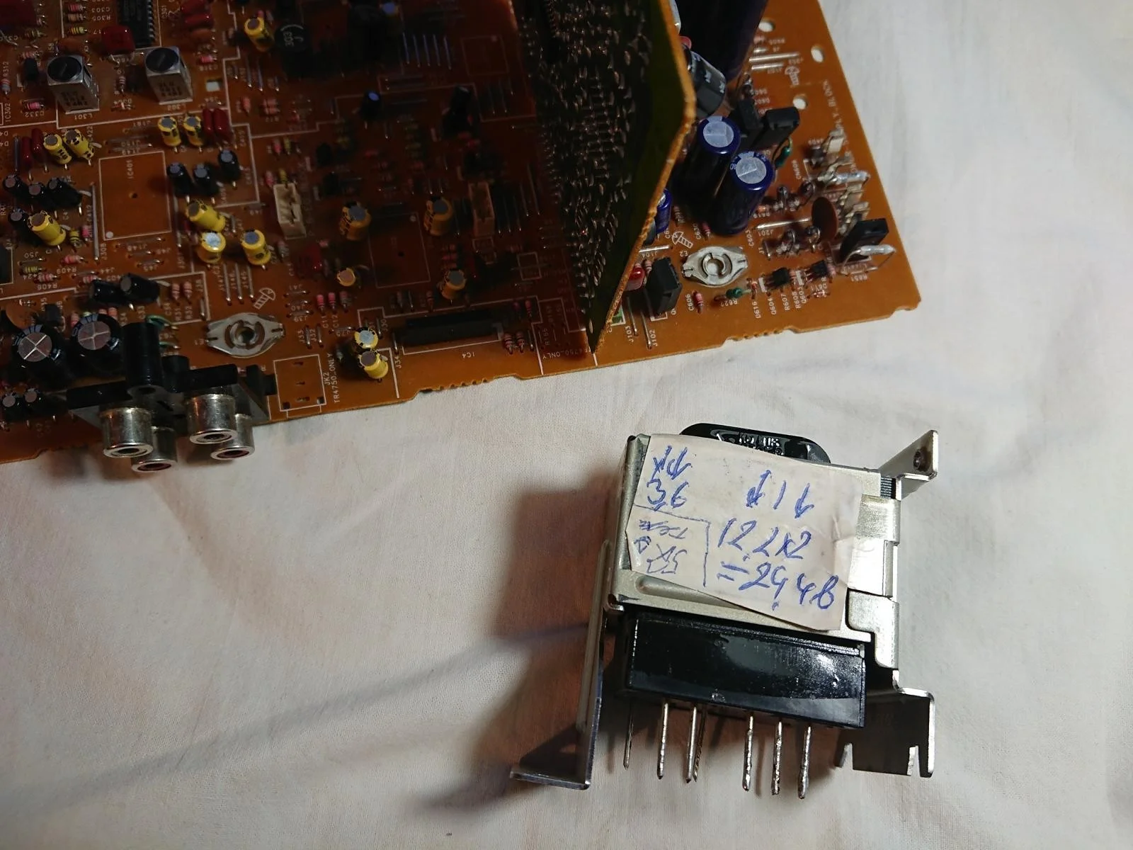 Дека Technics RS 575 Japan  НА ЗАПЧАСТИ. - миниатюра 9