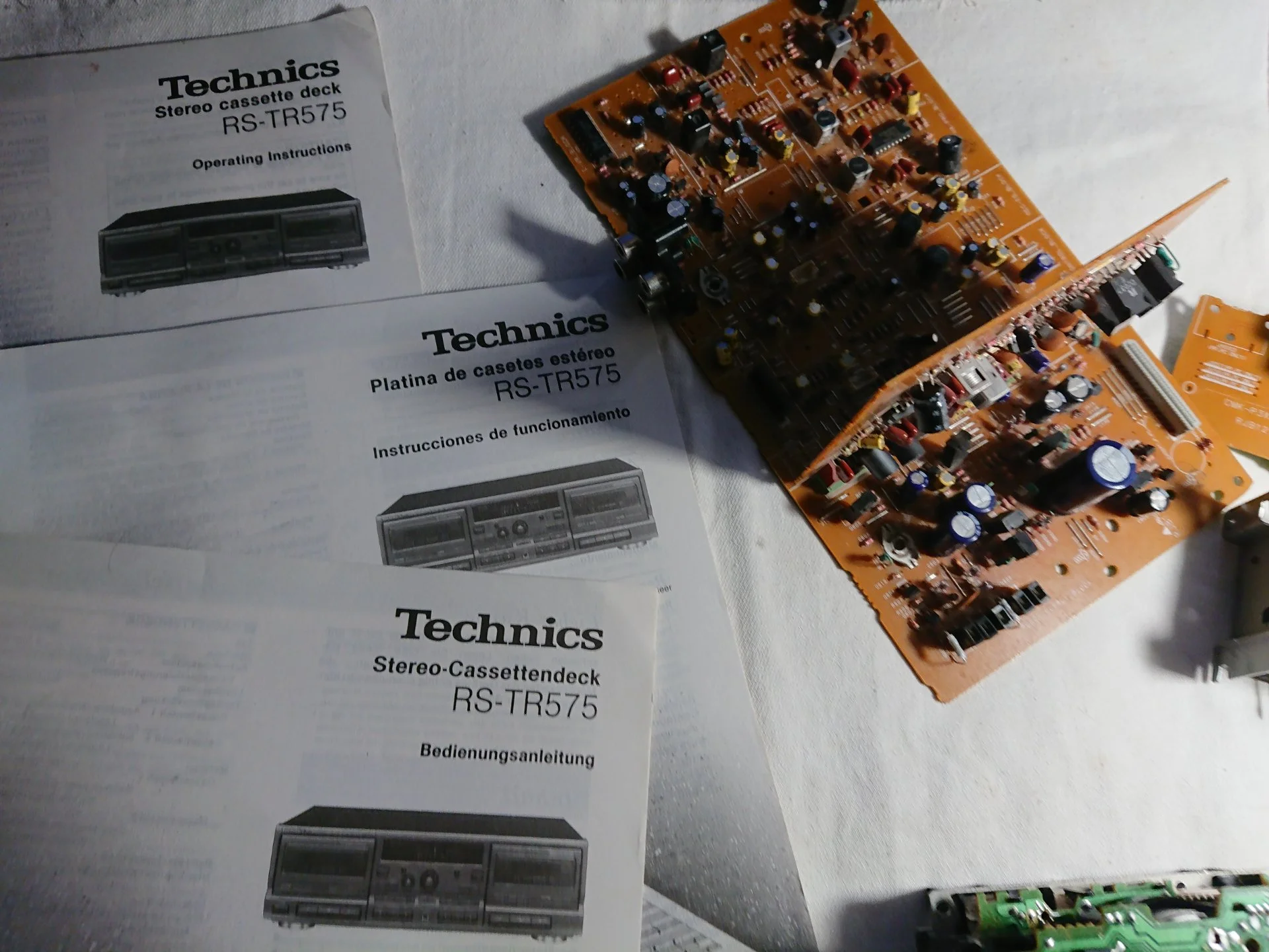 Дека Technics RS 575 Japan  НА ЗАПЧАСТИ. - миниатюра 16